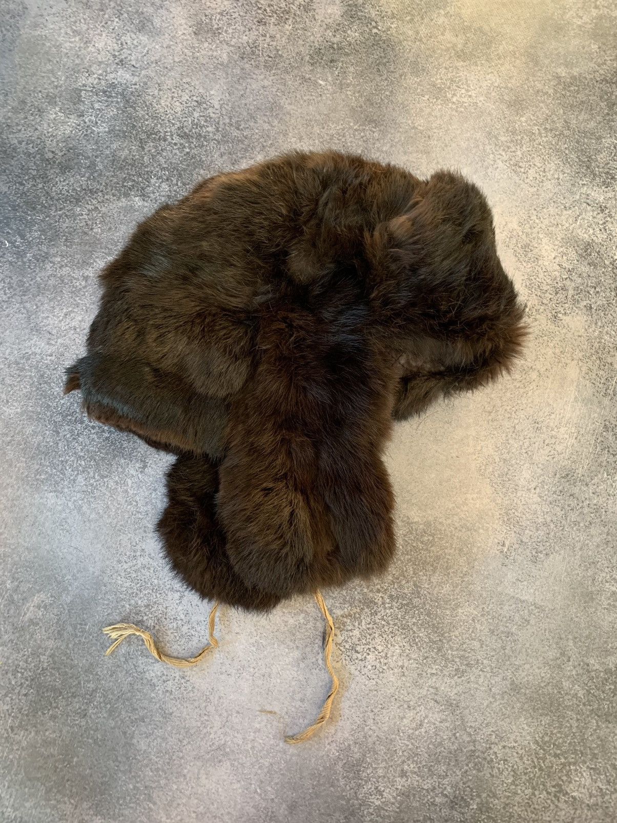 Vintage Vintage 90s Alt Ushanka Fuzzy Trapper Fur Winter Hat Size ONE SIZE - 4 Thumbnail