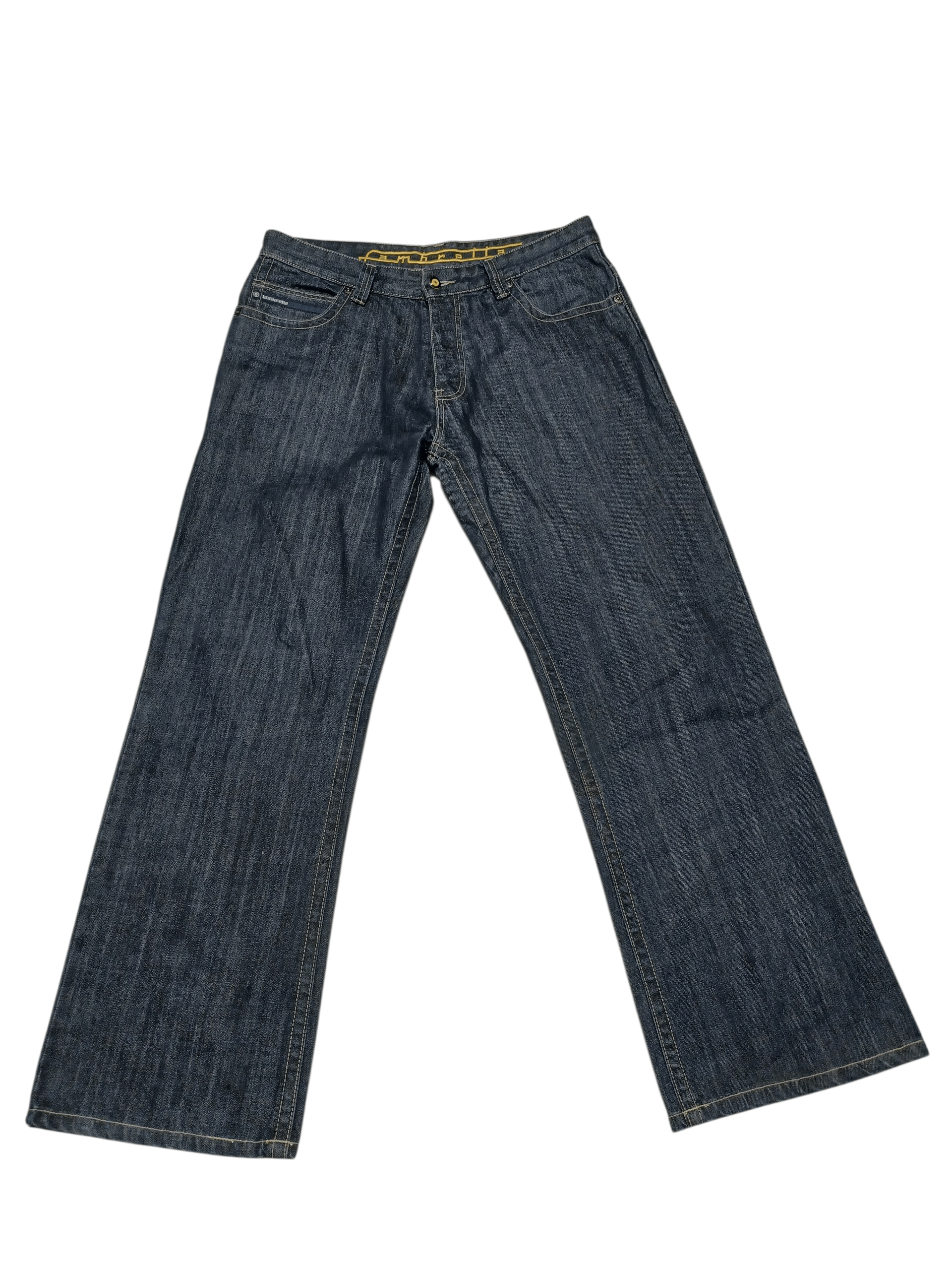 Lambretta LAMBRETTA BIG LOGO EMBROIDERED W36 JEANS DENIM Size US 36 / EU 52 - 3 Thumbnail