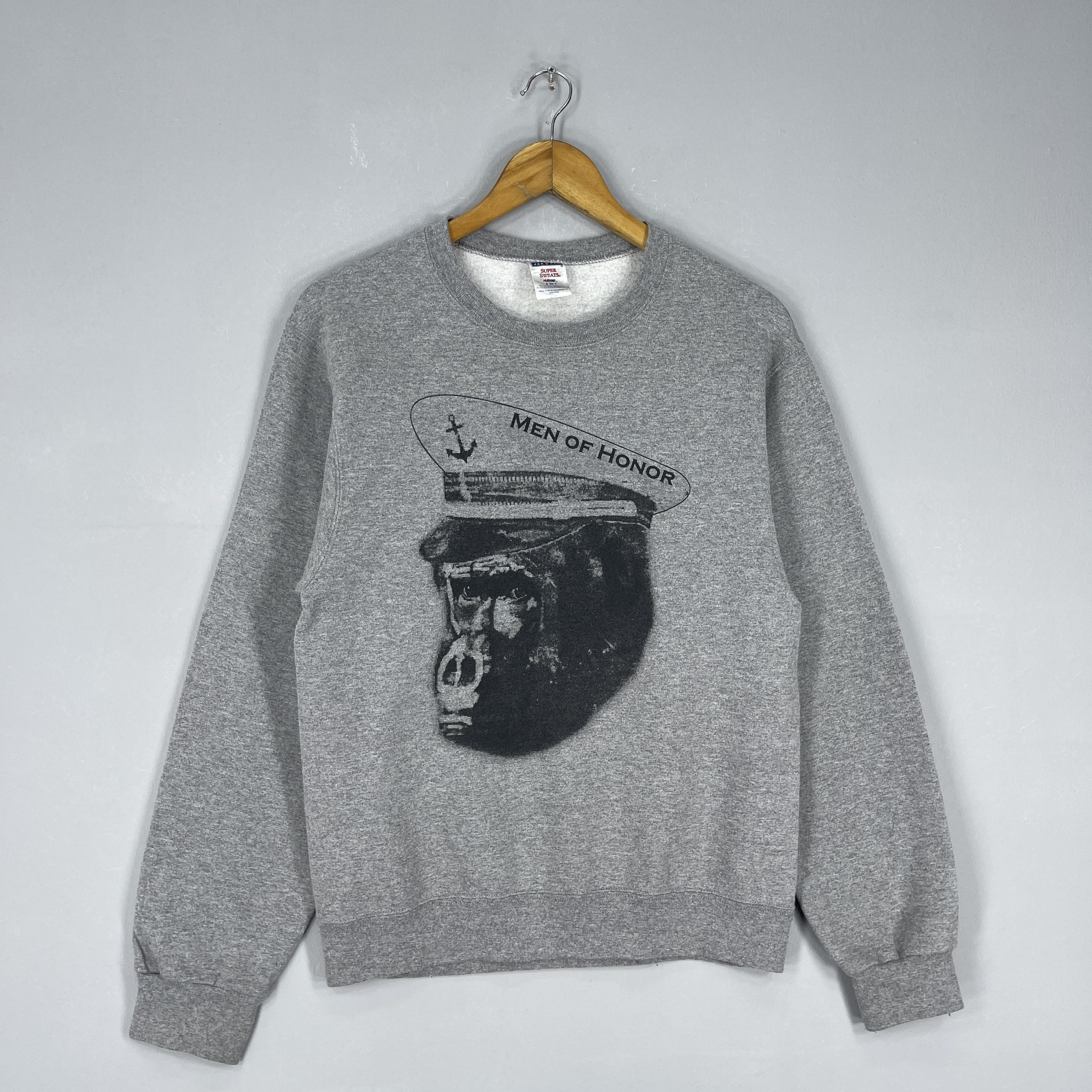 Vintage Vintage Y2K MEN OF HONOR Action Film Sweatshirt Size US S / EU 44-46 / 1 - 3 Thumbnail