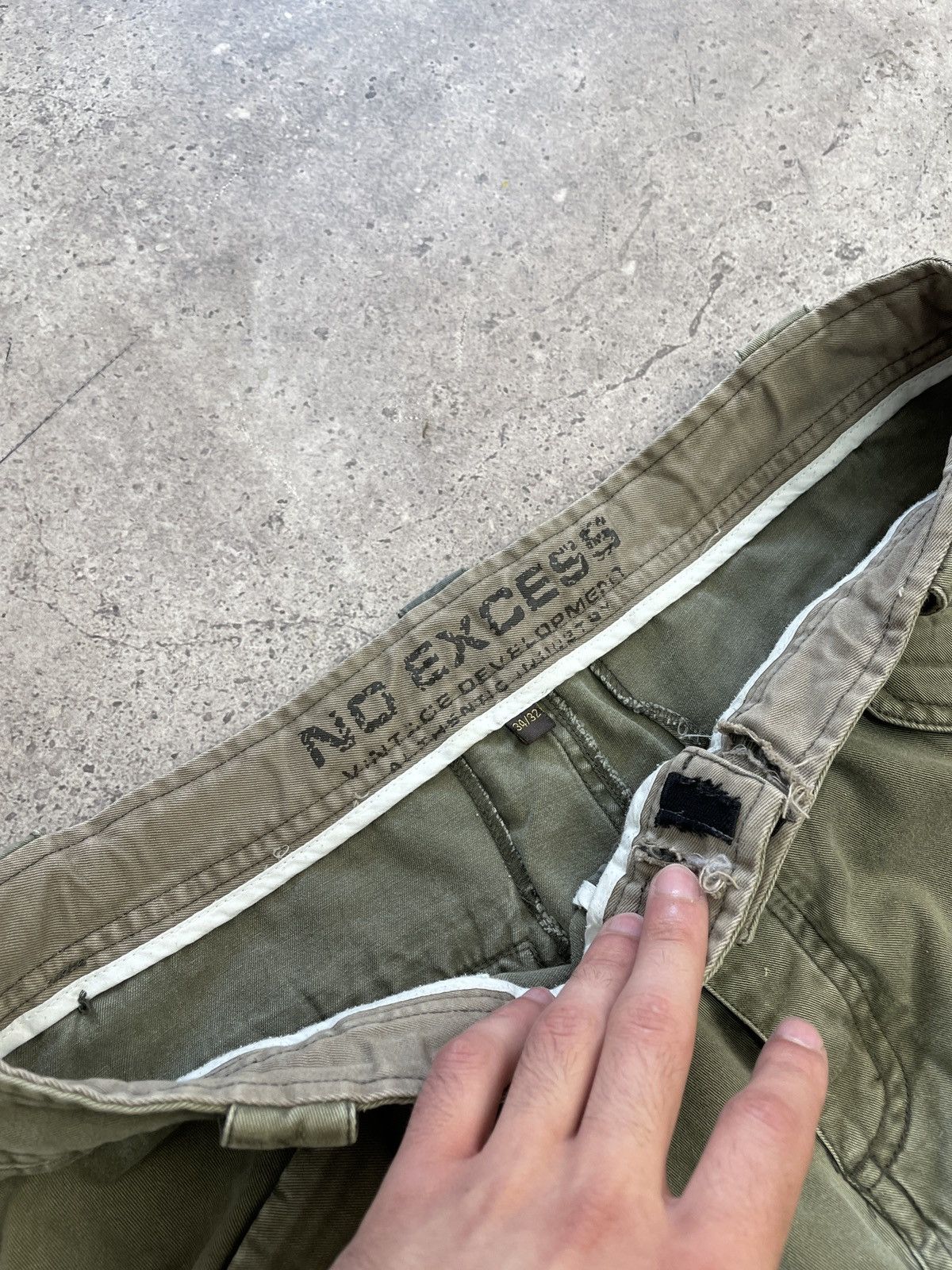 G-Star Vintage Junya Watanabe Balenciaga Style Bondage Cargo Pants Size US 34 / EU 50 - 10 Thumbnail