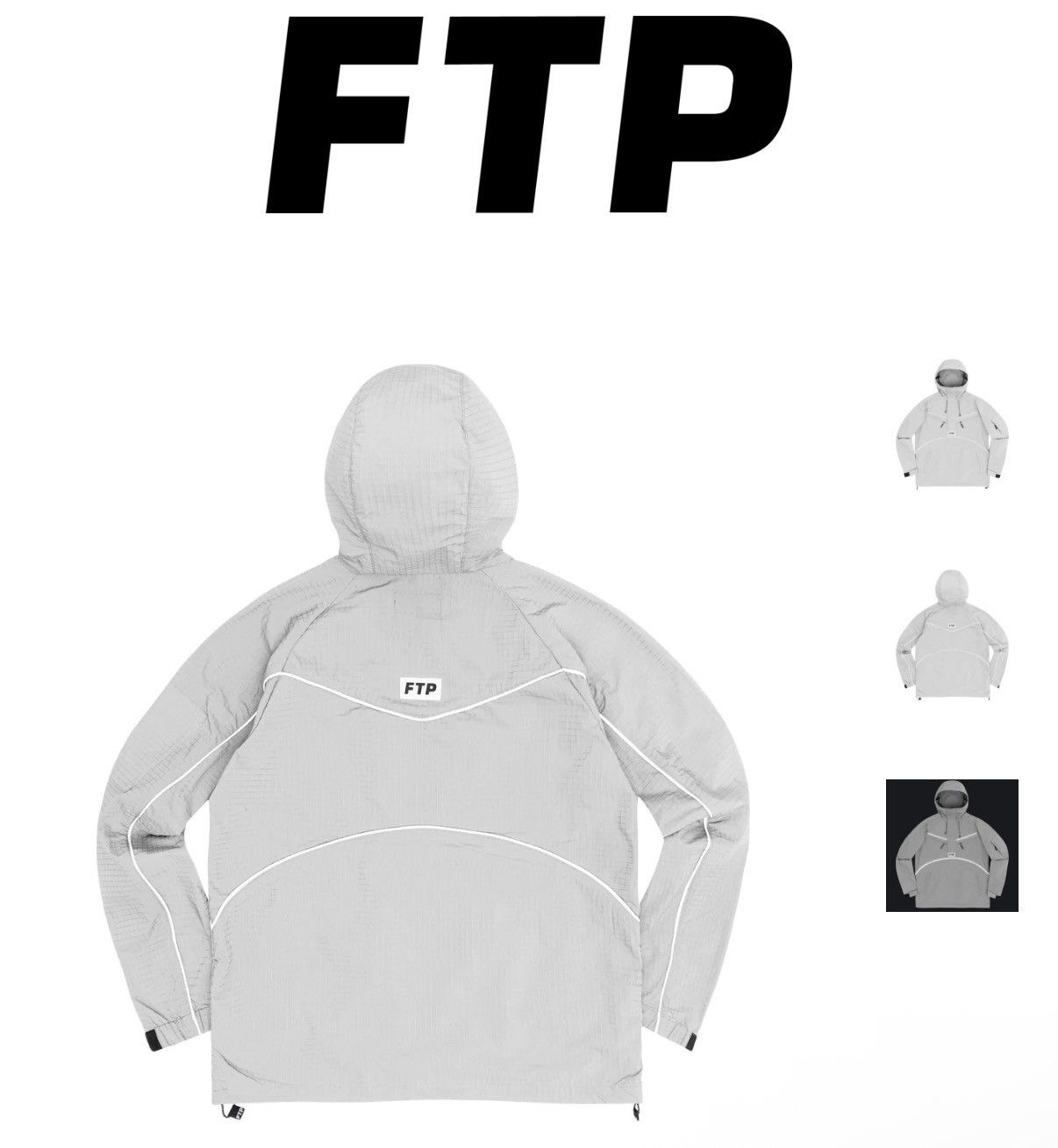 Fuck The Population FTP Piping Ripstop Anorak Size US L / EU 52-54 / 3 - 2 Thumbnail
