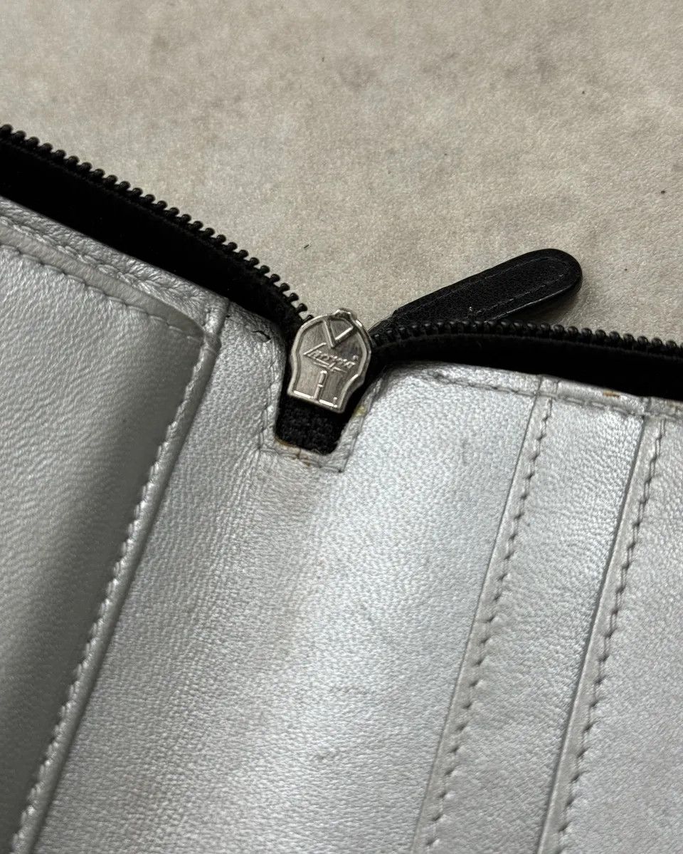 Chanel Chanel Black Lambskin Camellia Embossed Leather Wallet Size ONE SIZE - 7 Thumbnail