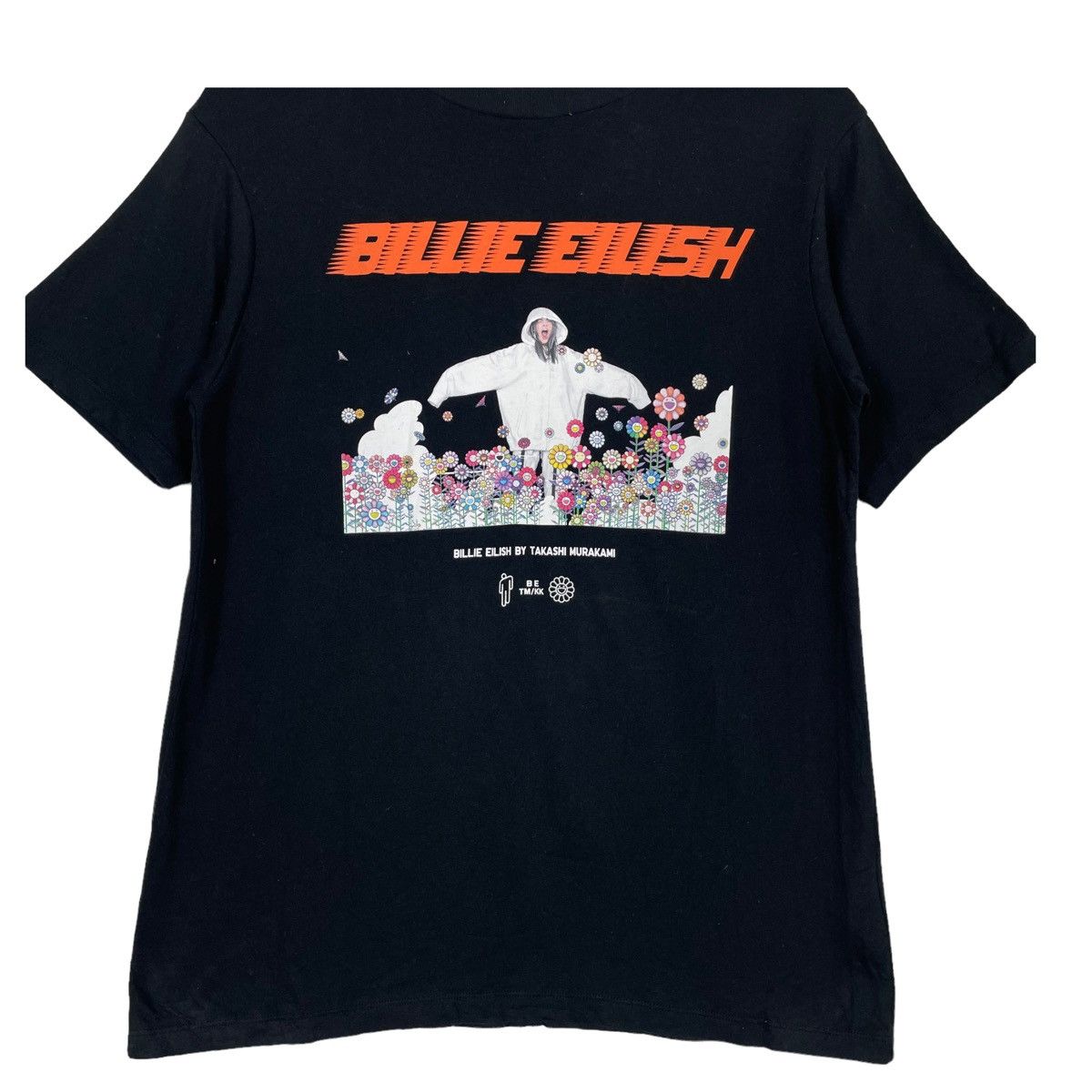 Billie Eilish × Japanese Brand × Takashi Murakami 💥UNIQLO x BILLIE EILISH PROMO BLACK TSHIRT Size US M / EU 48-50 / 2 - 5 Thumbnail