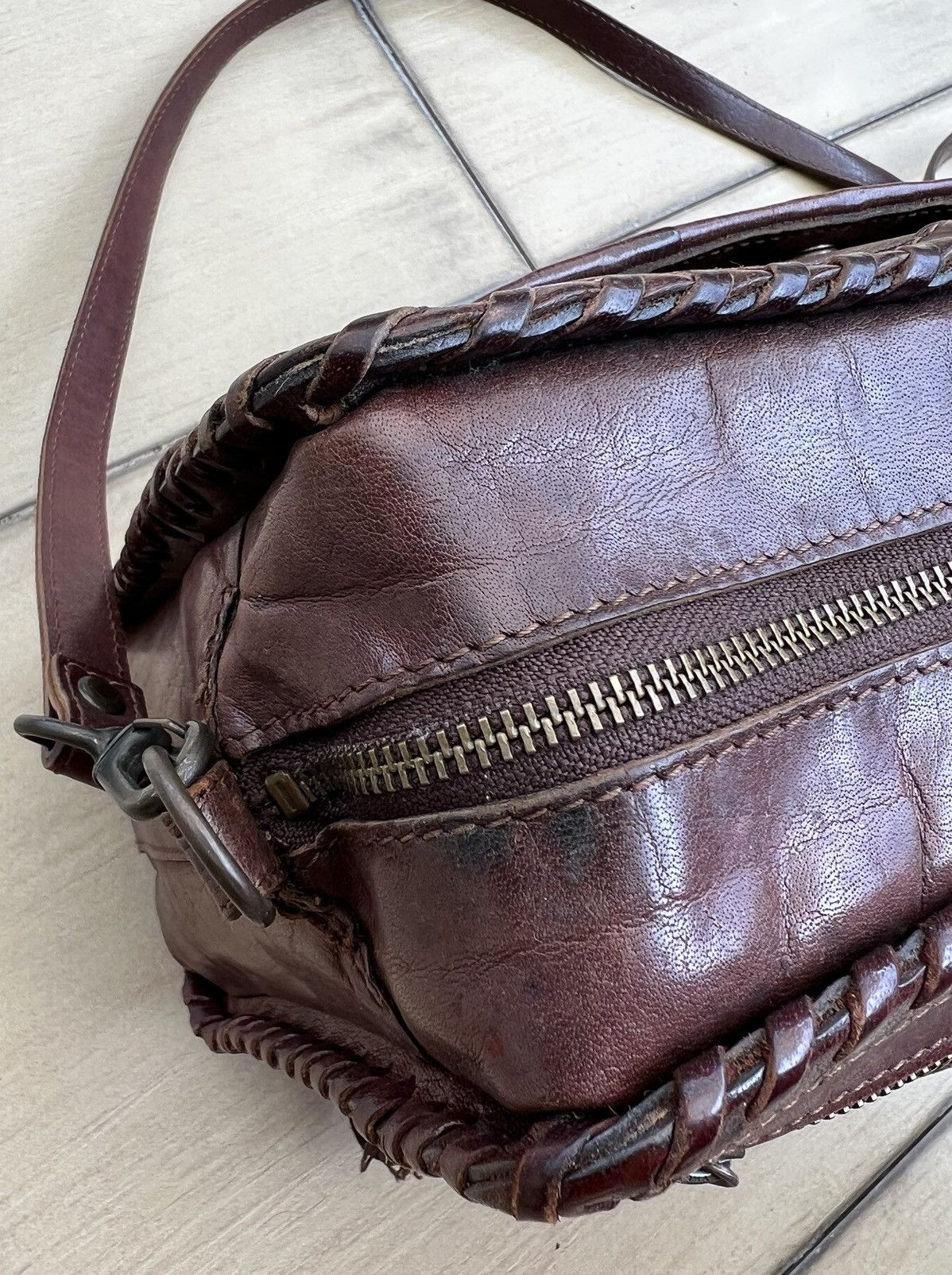 Porter Vintage Ibiza Japan Patchwork Leather Bag Size ONE SIZE - 15 Thumbnail