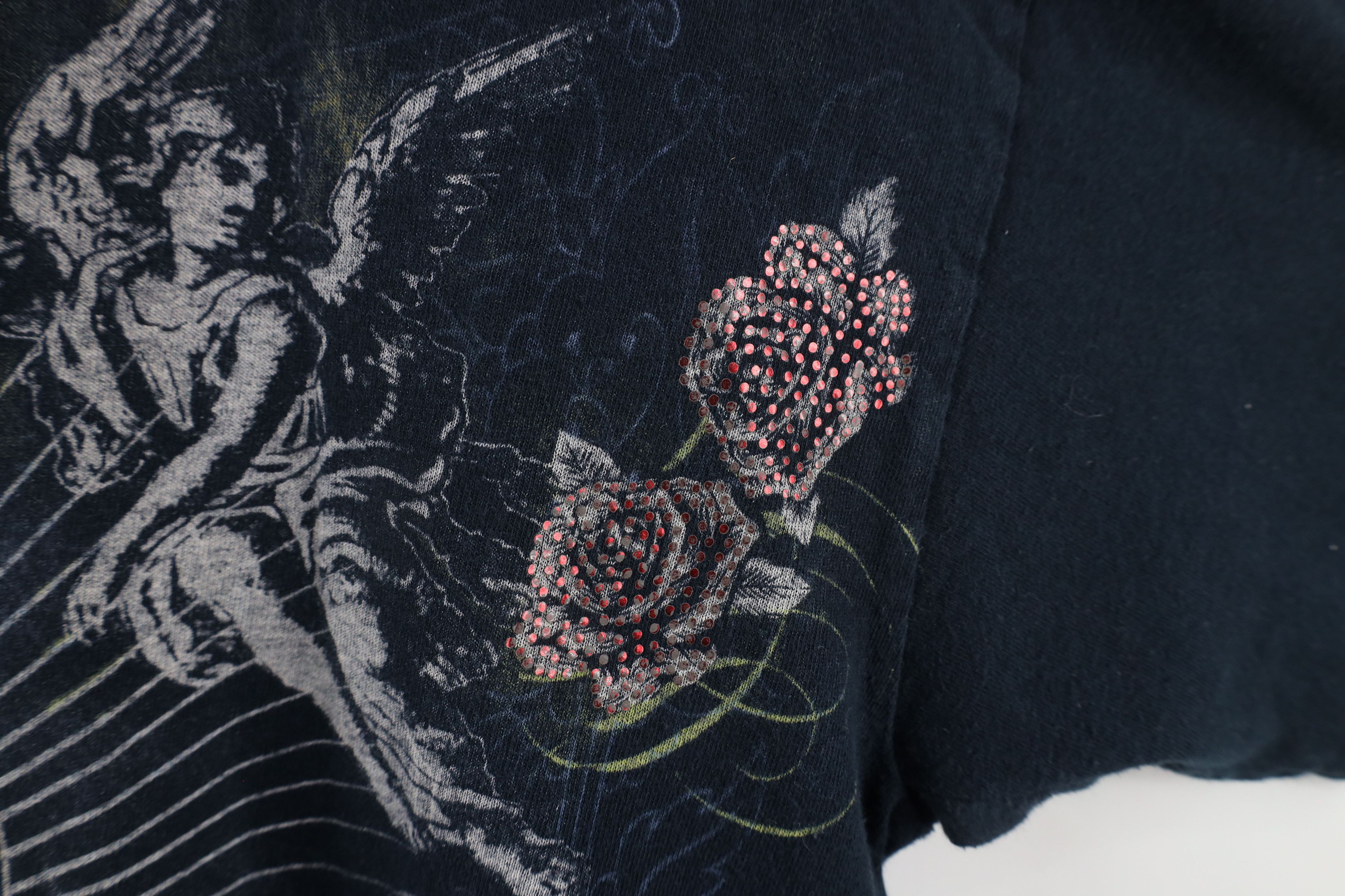 Vintage Vintage Streetwear Mary Angels Rose Flower UFC MMA T-Shirt Size US XL / EU 56 / 4 - 10 Thumbnail