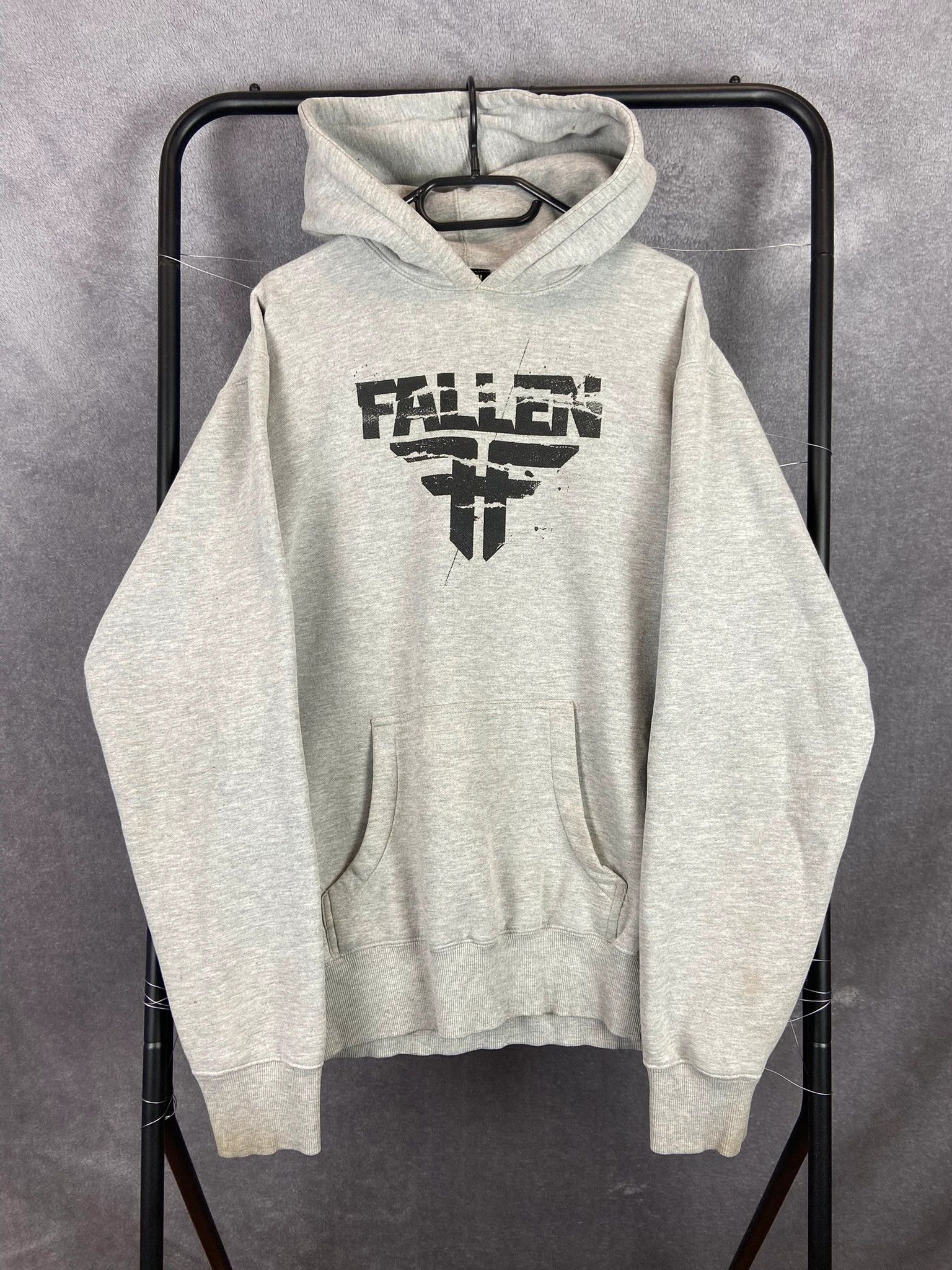 Fallen Fallen Skate Hoodie Grey XL Print Front Size US XL / EU 56 / 4 - 1 Thumbnail
