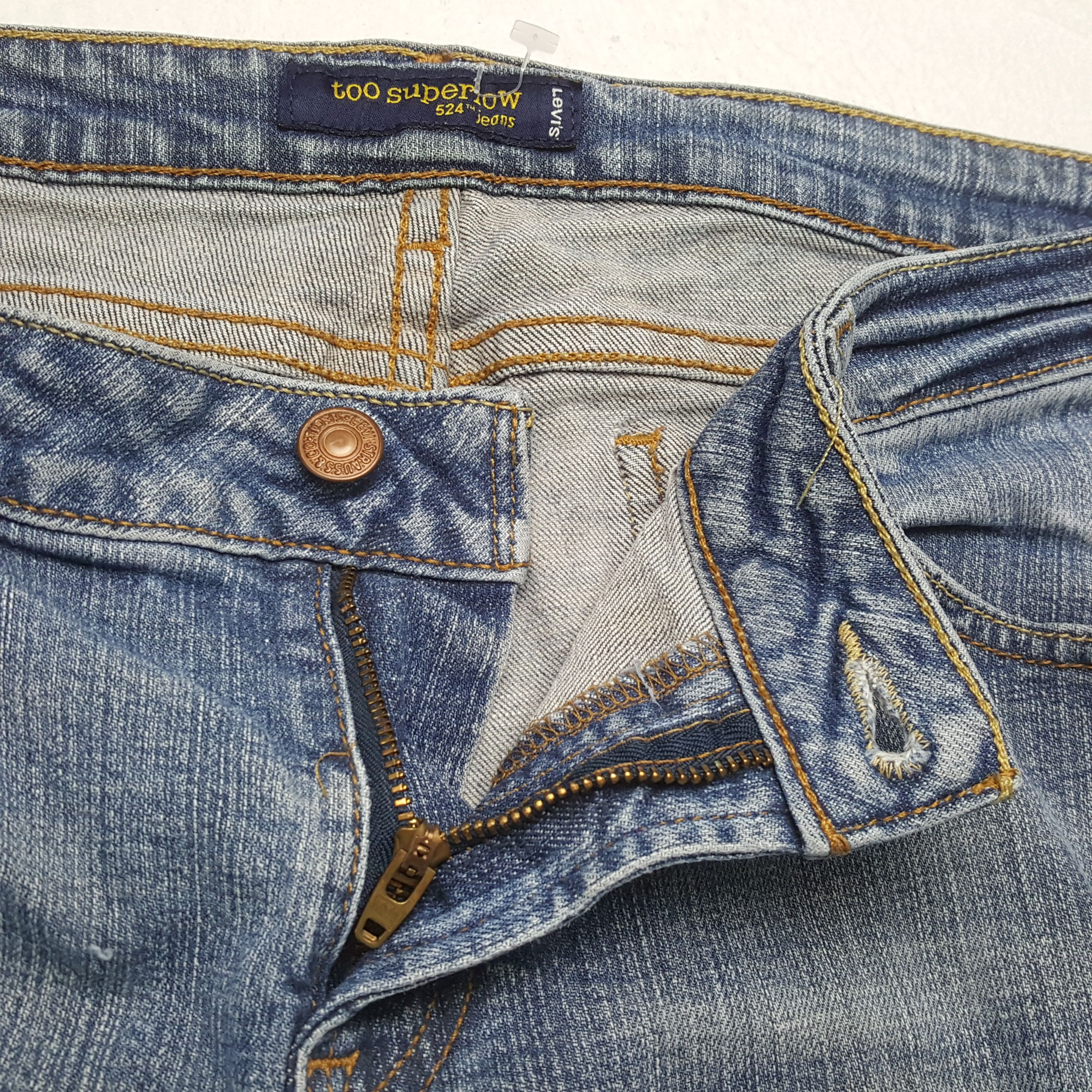 Levi's × Vintage LEVI'S Streetwear Style Distressed Jeans Size 34" / US 12 / IT 48 - 12 Thumbnail