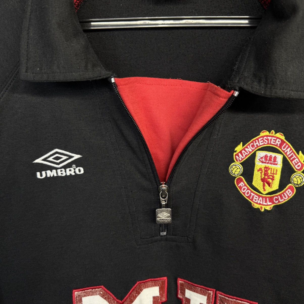 Umbro × Vintage Vintage Umbro Manchester United sweatshirt jersey MU Size US XXL / EU 58 / 5 - 2 Thumbnail