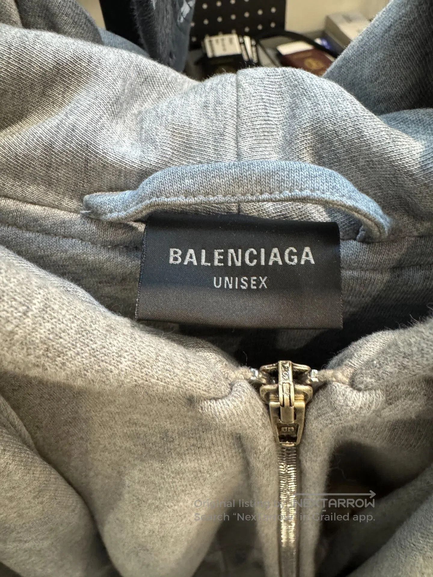 Balenciaga balenciaga gray hoodie uni size m. Size US M / EU 48-50 / 2 - 2 Thumbnail