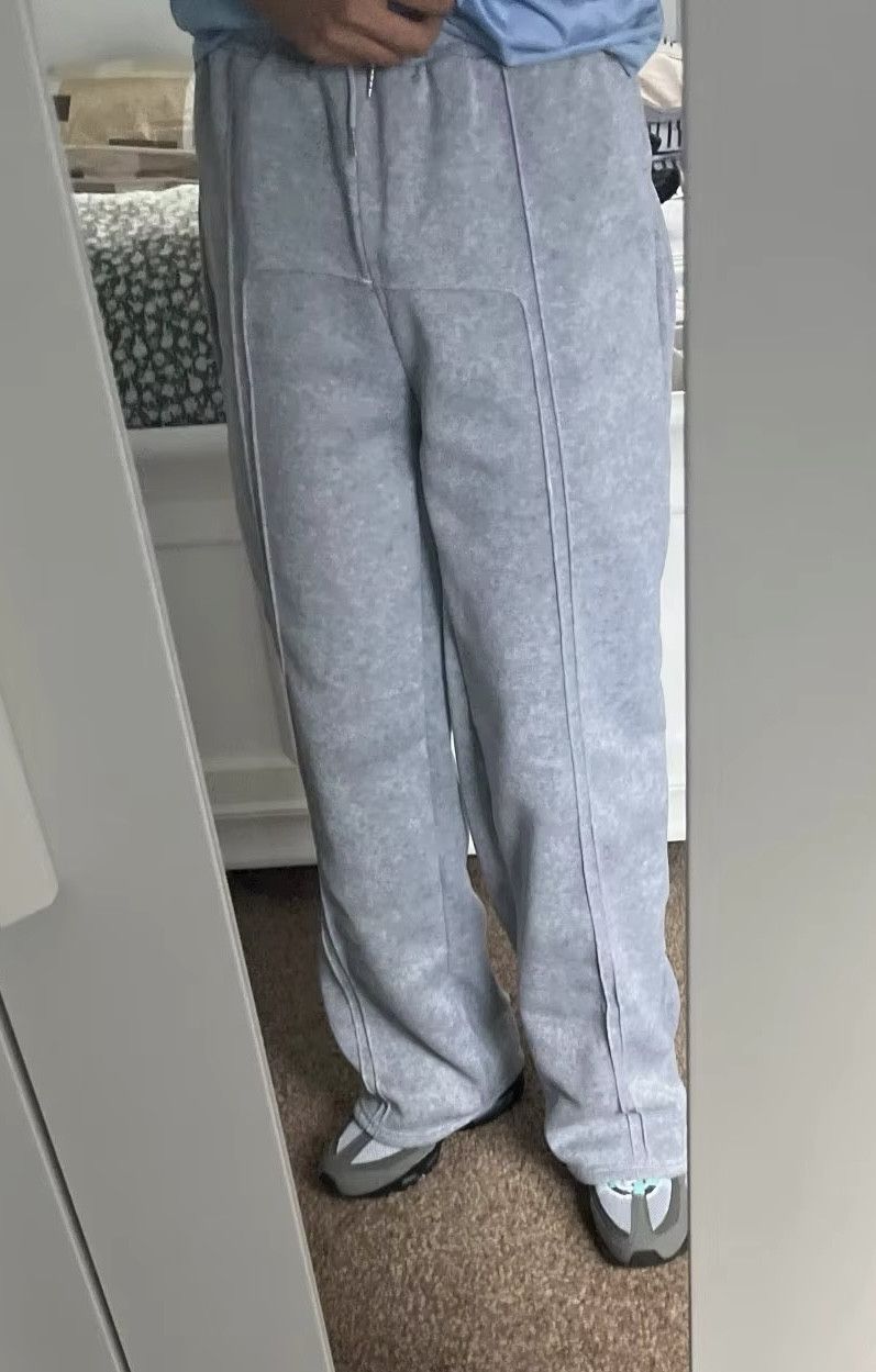 Japanese Brand × Other Retro Embroidered Splicing Oversized Sweatpants Size US 31 - 5 Thumbnail