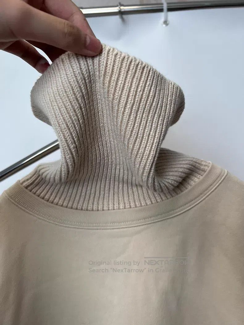 Helmut Lang Helmut Lang Wool Blend High Neck Sweatshirt Size L / US 10 / IT 46 - 5 Thumbnail