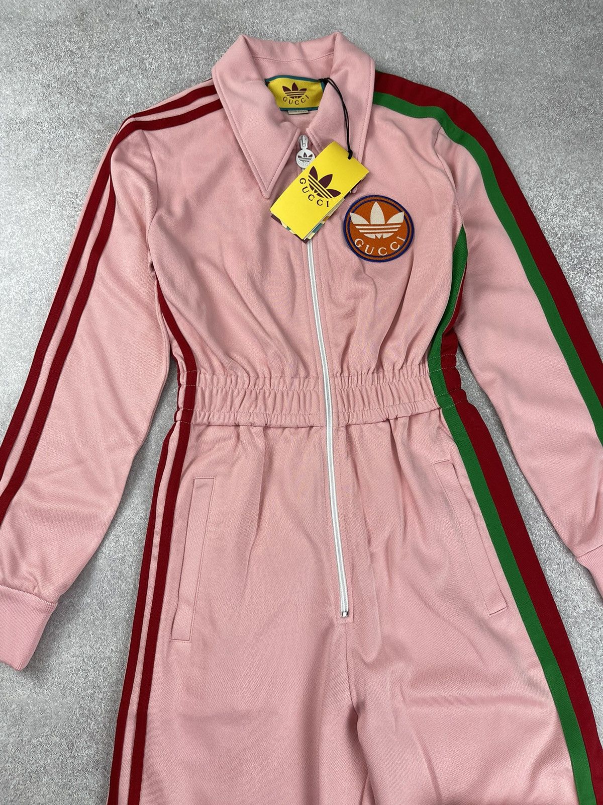 Gucci Gucci x Adidas Jumpsuit Pink Size XS Size 24" / US 00 / IT 34 - 3 Thumbnail
