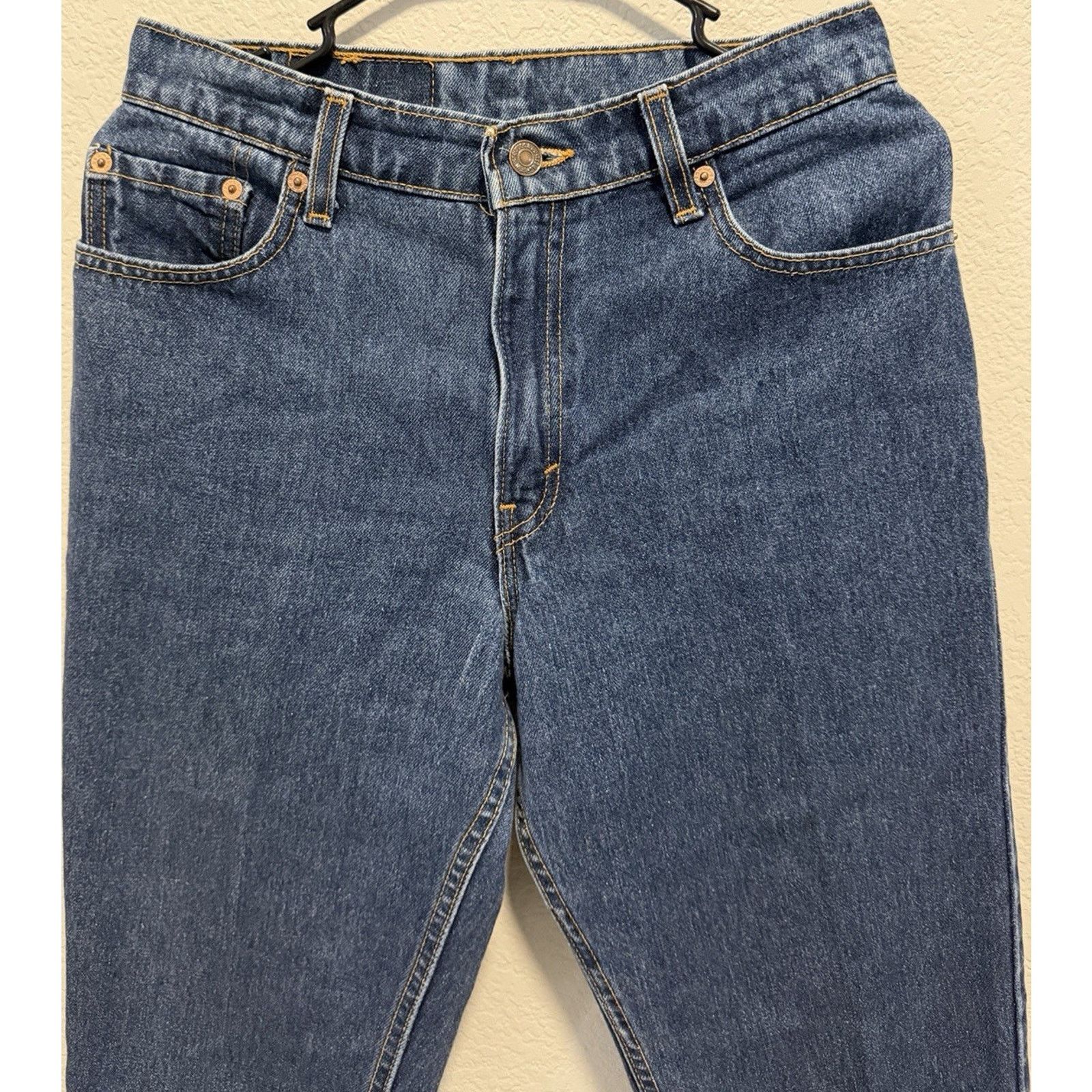 Levi's Vintage Levi’s 550 Jeans Made USA Relaxed Fit Denim Red Tab Size US 29 - 6 Thumbnail