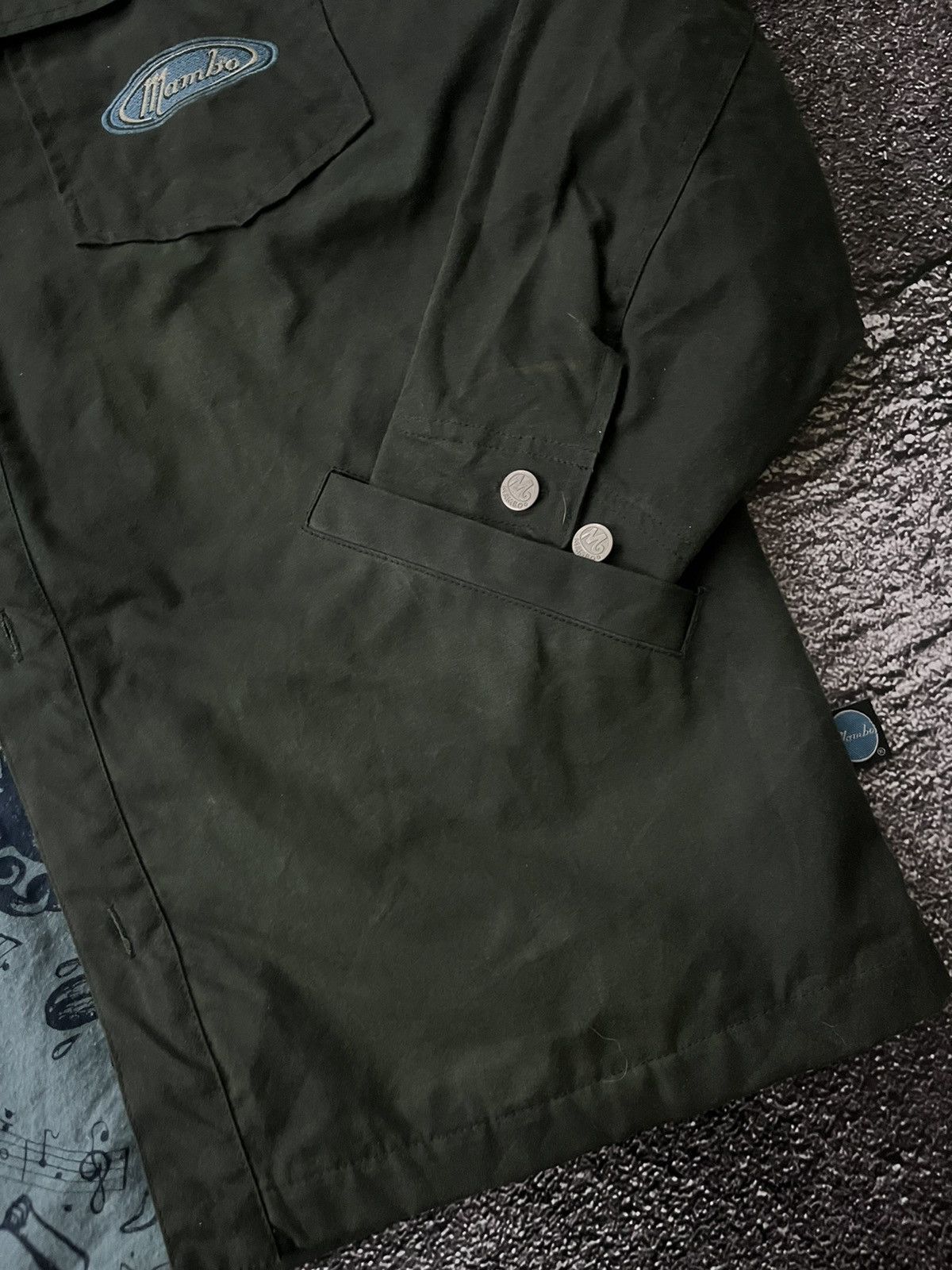 Mambo 🔥RARE🔥Vintage 90s Mambo Wax Jacket Green Size US M / EU 48-50 / 2 - 7 Thumbnail