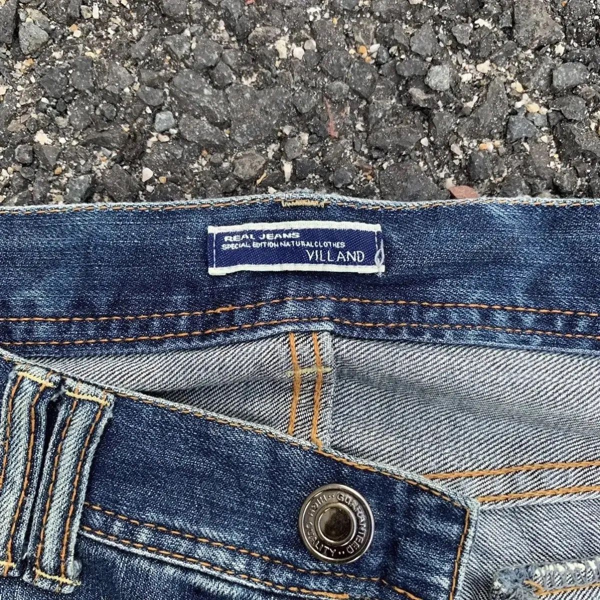 14th Addiction Vintage Villand Jeans W32 L31 Distressed Denim Faded Pants Size US 32 / EU 48 - 9 Thumbnail