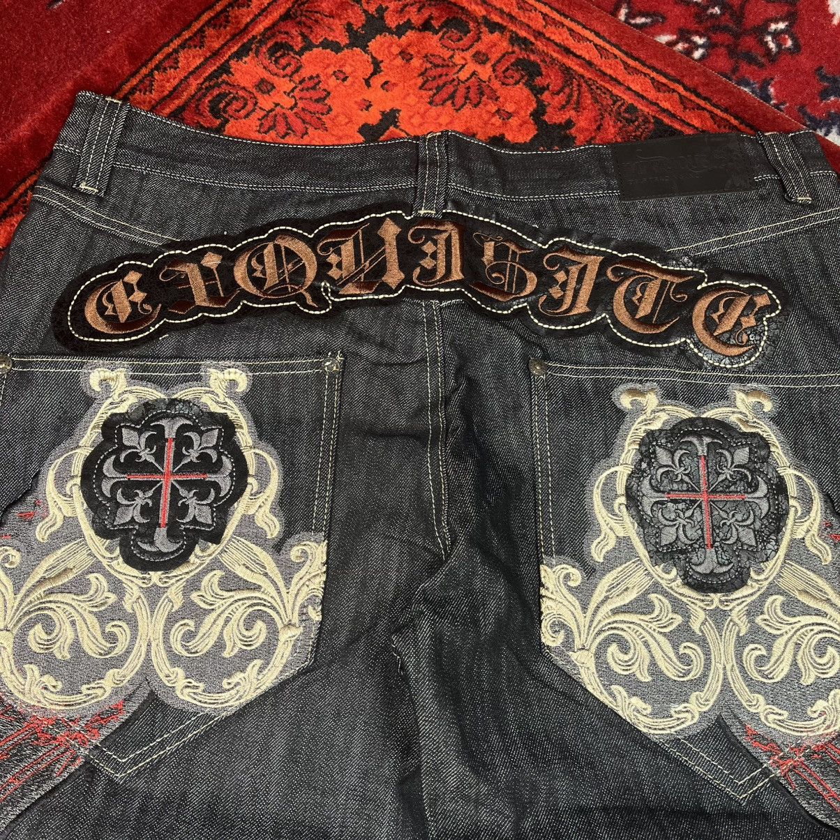 Imperious Vintage Streetwear Rap Y2K Sk8 Wide Imperious jeans Size US 38 / EU 54 - 6 Thumbnail