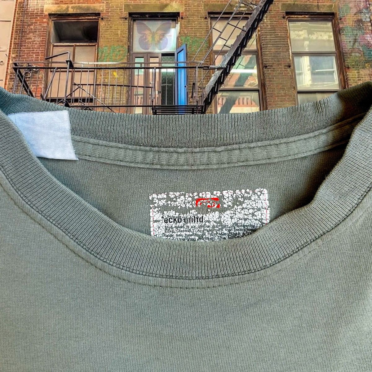 Ecko Unltd. × Travis Scott × Vintage 2000s Ecko Unltd. Travis Scott Utopia Lookalike Tshirt XXL. Size US XXL / EU 58 / 5 - 6 Thumbnail