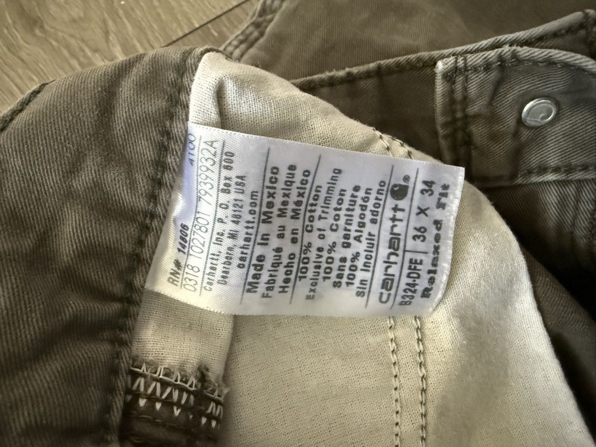 Carhartt × Vintage Khaki Carhartt Work Pants Size US 36 / EU 52 - 6 Thumbnail