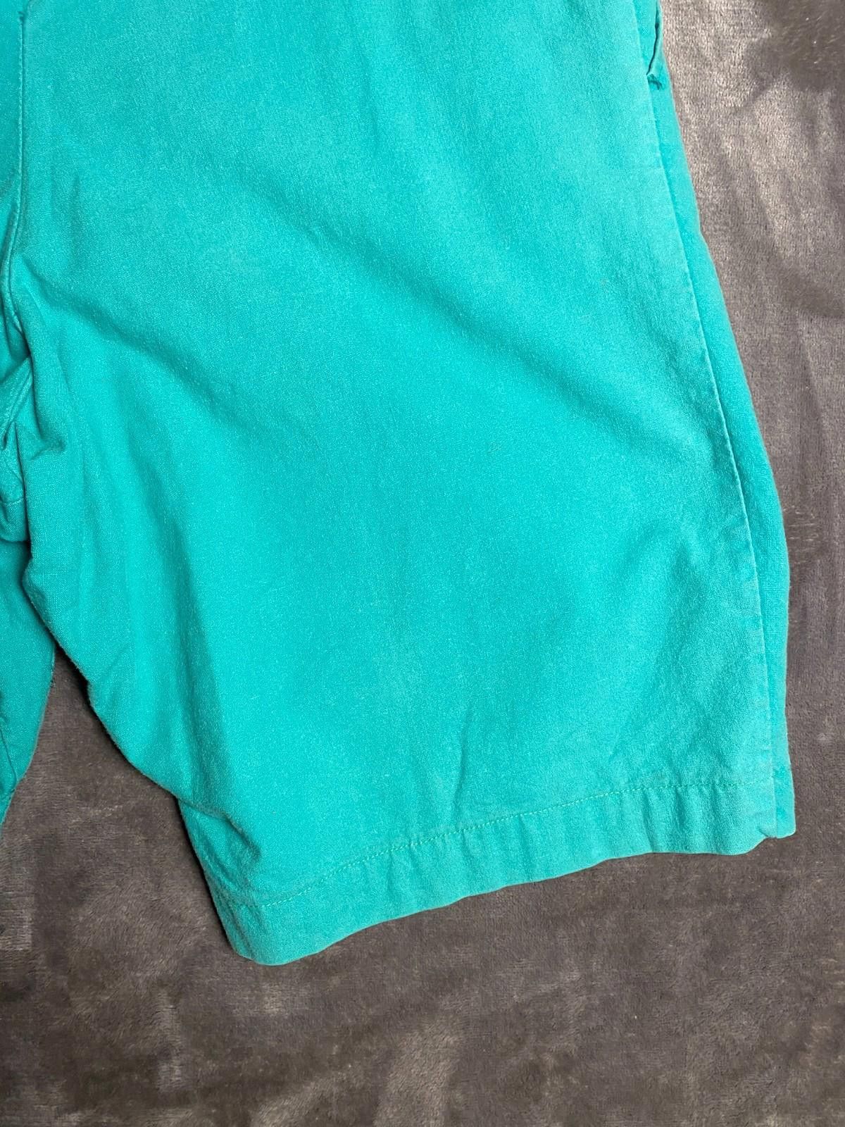 The Unbranded Brand 90s Shorts Womens Mint Pleated Y2K High Rise Mom Short (B17) Size 36" / US 14 / IT 50 - 9 Thumbnail