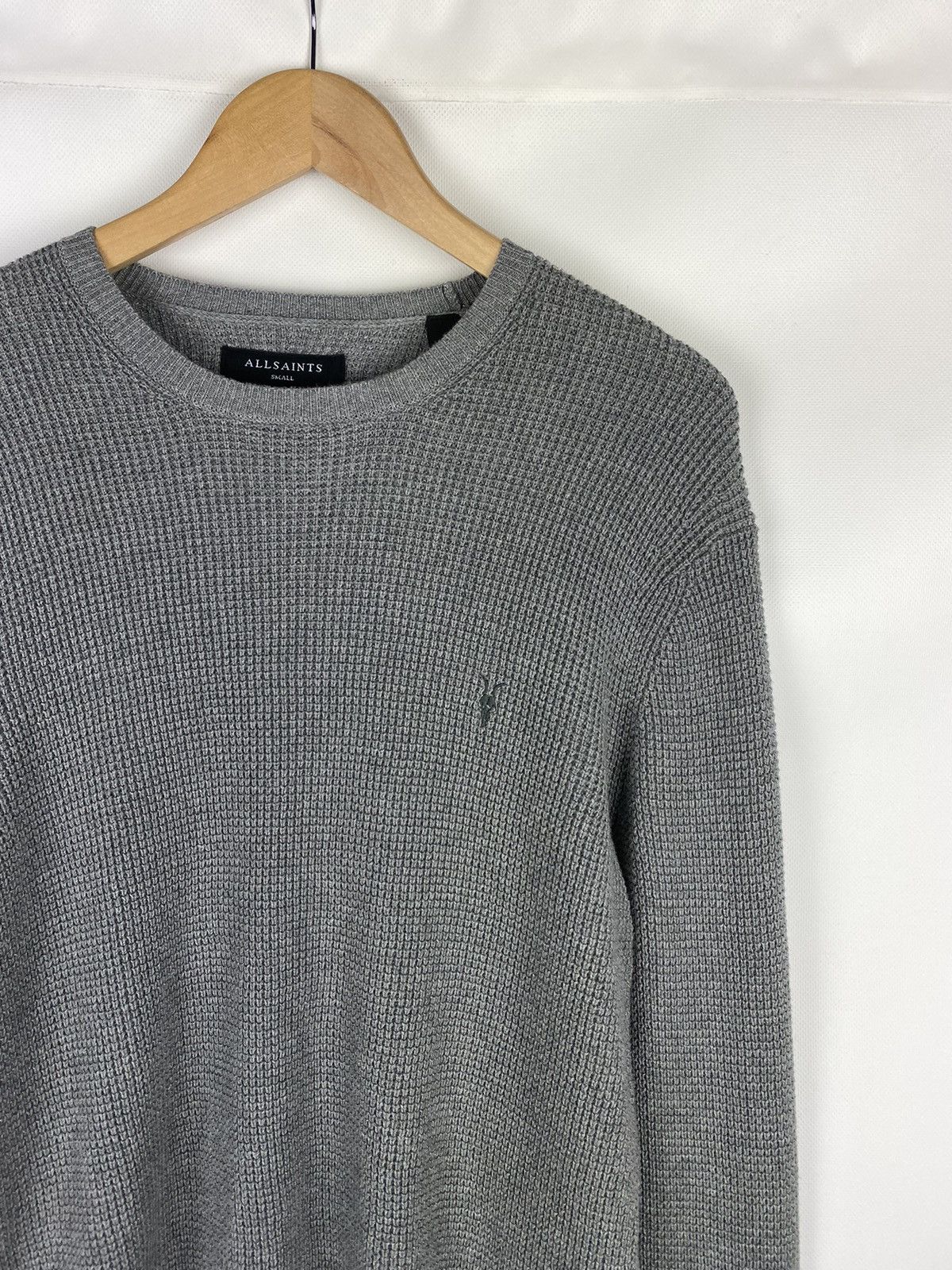 Allsaints × Japanese Brand Allsaints Rias Crew men’s knit sweater pullover size S Size US S / EU 44-46 / 1 - 5 Thumbnail