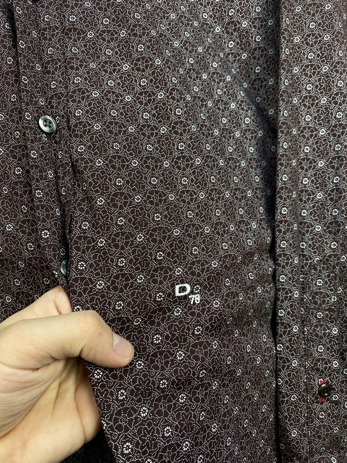 Diesel Diesel Geometric Printed Long Sleeve Shirt Size US M / EU 48-50 / 2 - 4 Thumbnail