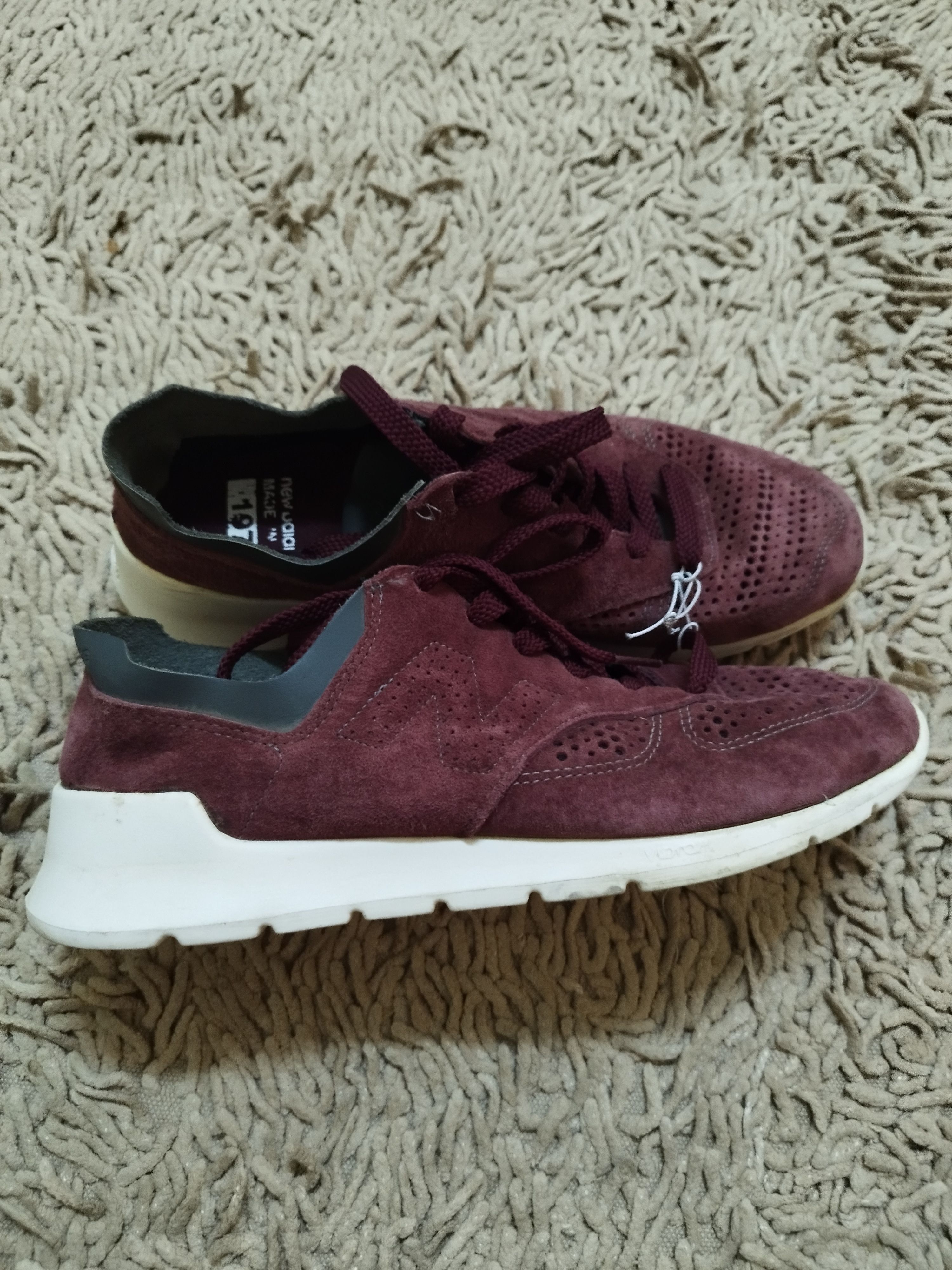 New Balance Vintage New Balance M1978BN Burgundy Size US 8 / EU 41 - 3 Thumbnail