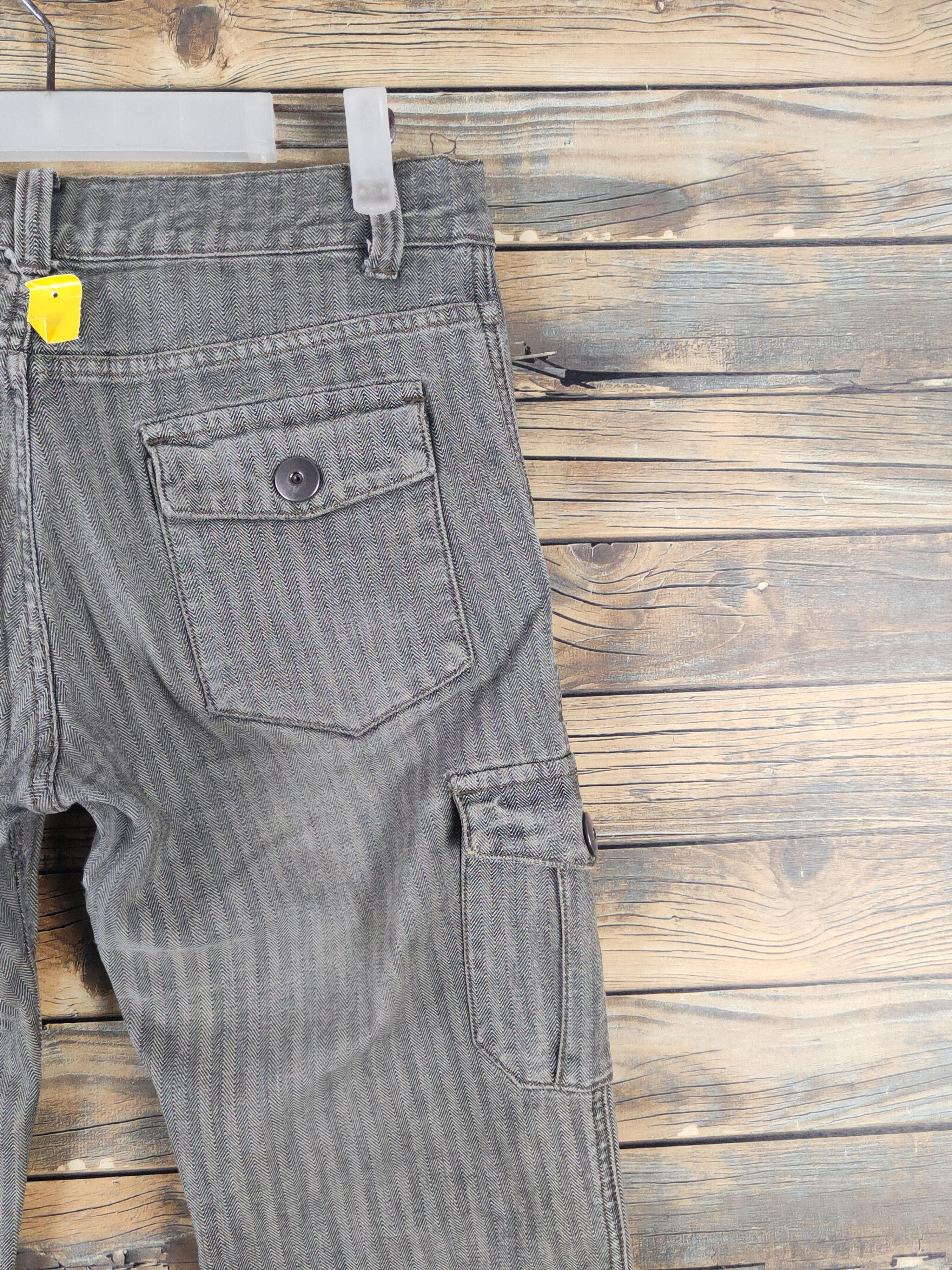 Blue Blue Japan DL Blue by Blue Black White Multipocket Cargo Pants #W1883 Size US 29 - 10 Thumbnail