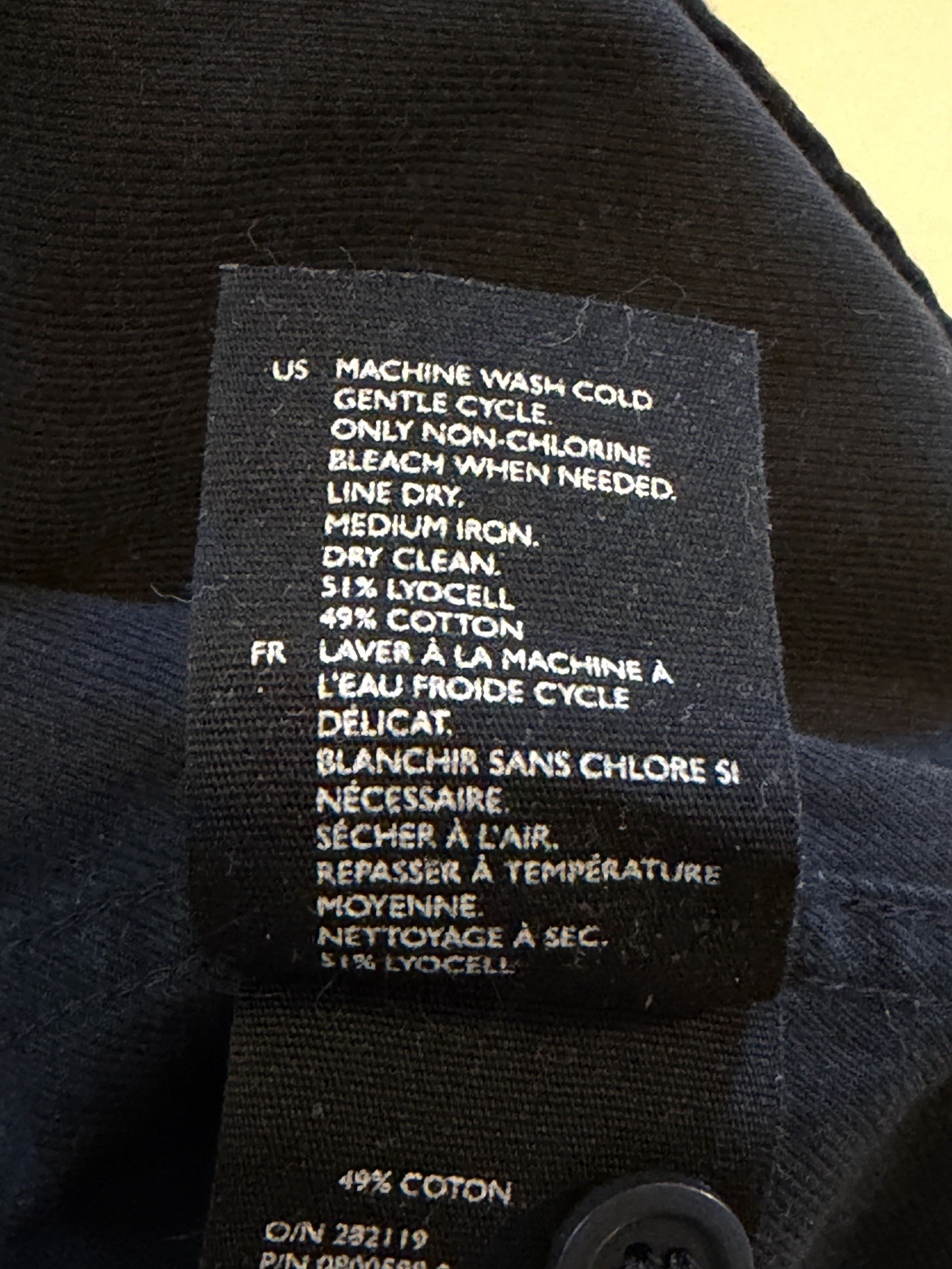 Cos cotton navy button down Size US S / EU 44-46 / 1 - 5 Thumbnail