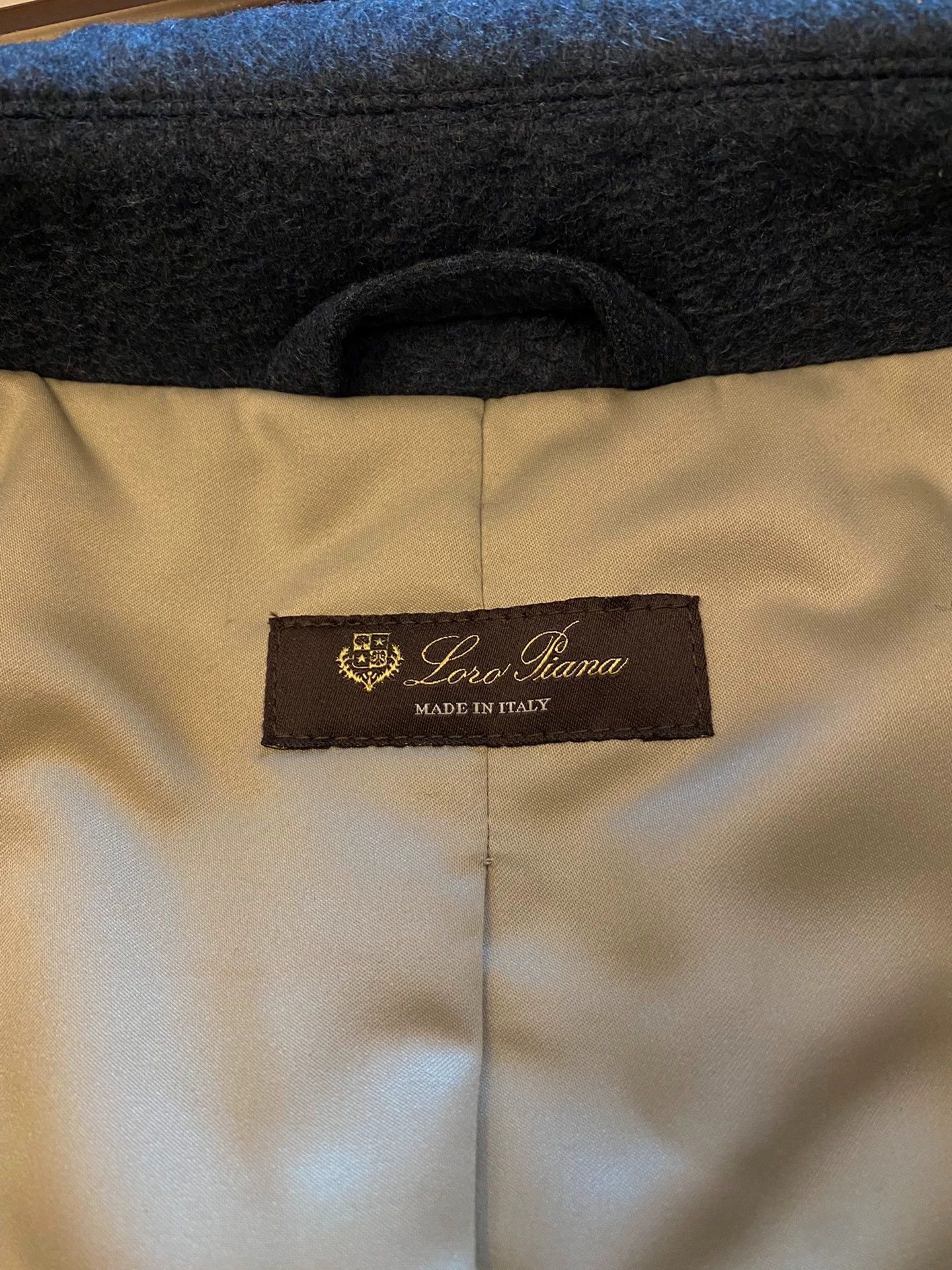 Loro Piana Men's LORO PIANA Baby Cashmere Storm System® Coat Size US L / EU 52-54 / 3 - 7 Thumbnail