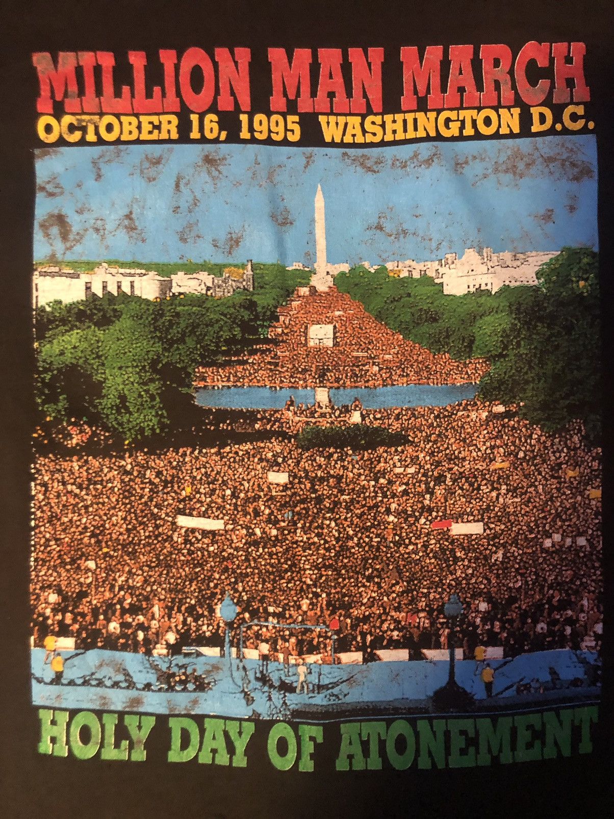 Rap Tees × Vintage Million Man March Size US M / EU 48-50 / 2 - 4 Thumbnail