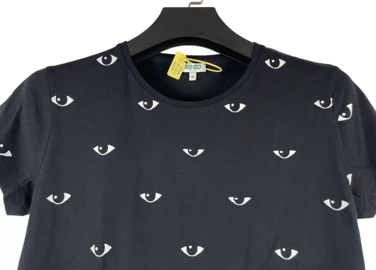 Kenzo Kenzo Classic All-Over Eye Print Short Sleeve Tee J31 Size US M / EU 48-50 / 2 - 3 Thumbnail