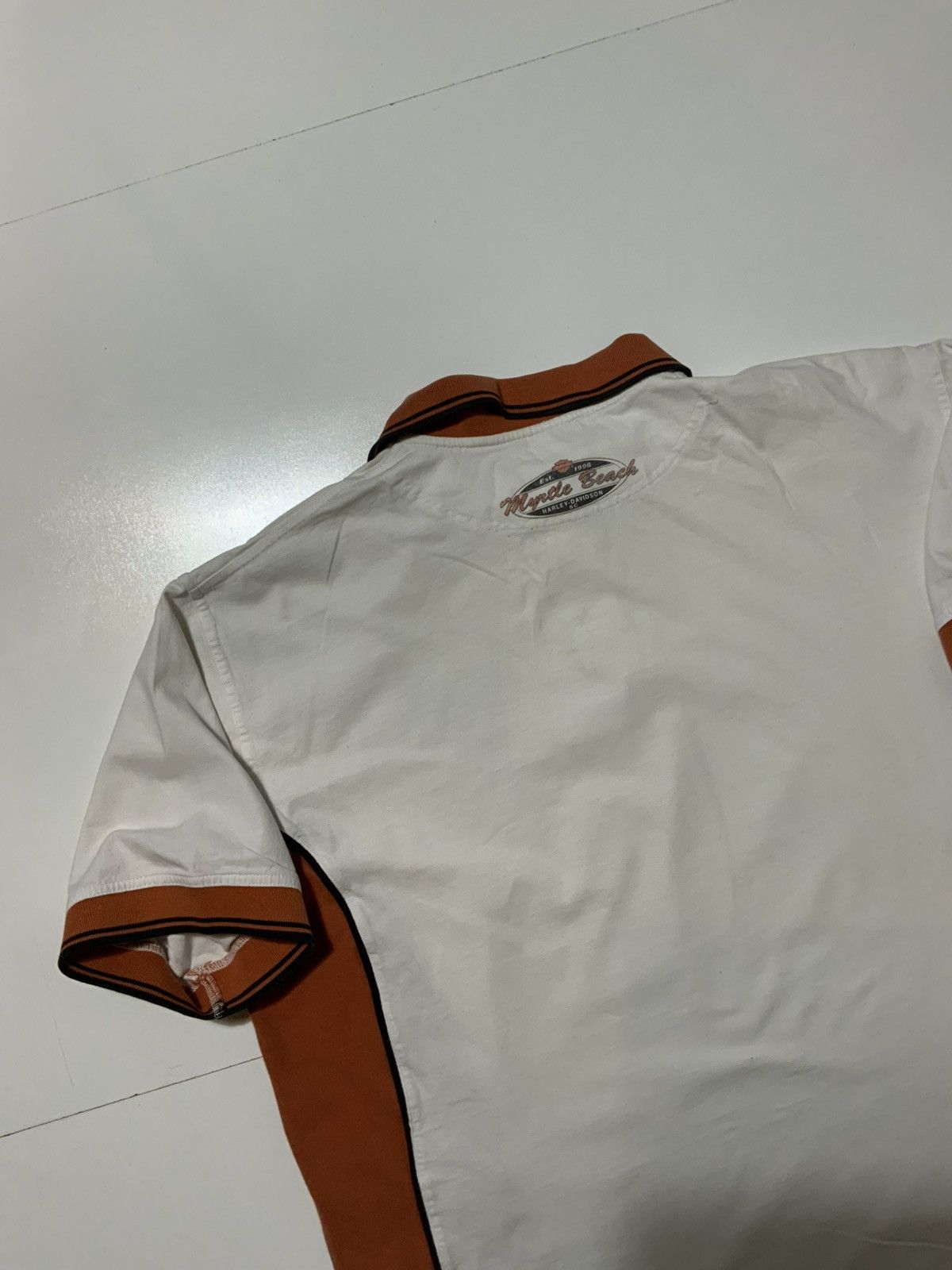 Harley Davidson Harley Davidson Motorcycles Eagle Myrtle Beach Polo Shirt Size US L / EU 52-54 / 3 - 10 Thumbnail