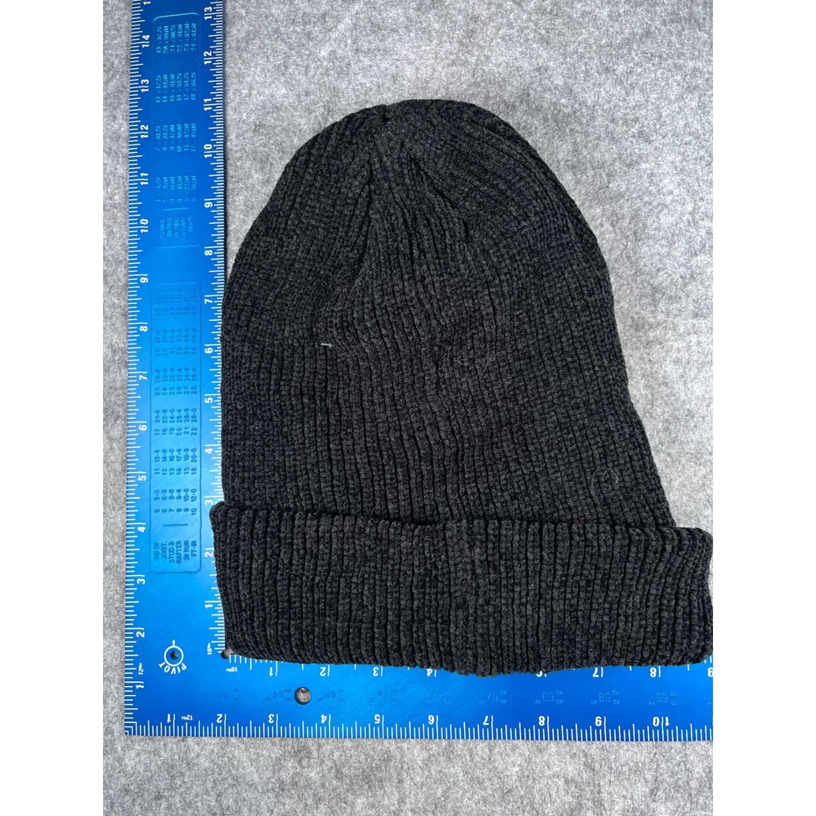 Vintage Family Dollar Beanie Toque Adult One Size Black Knit Acrylic Polyester Lined Ski Size ONE SIZE - 3 Thumbnail