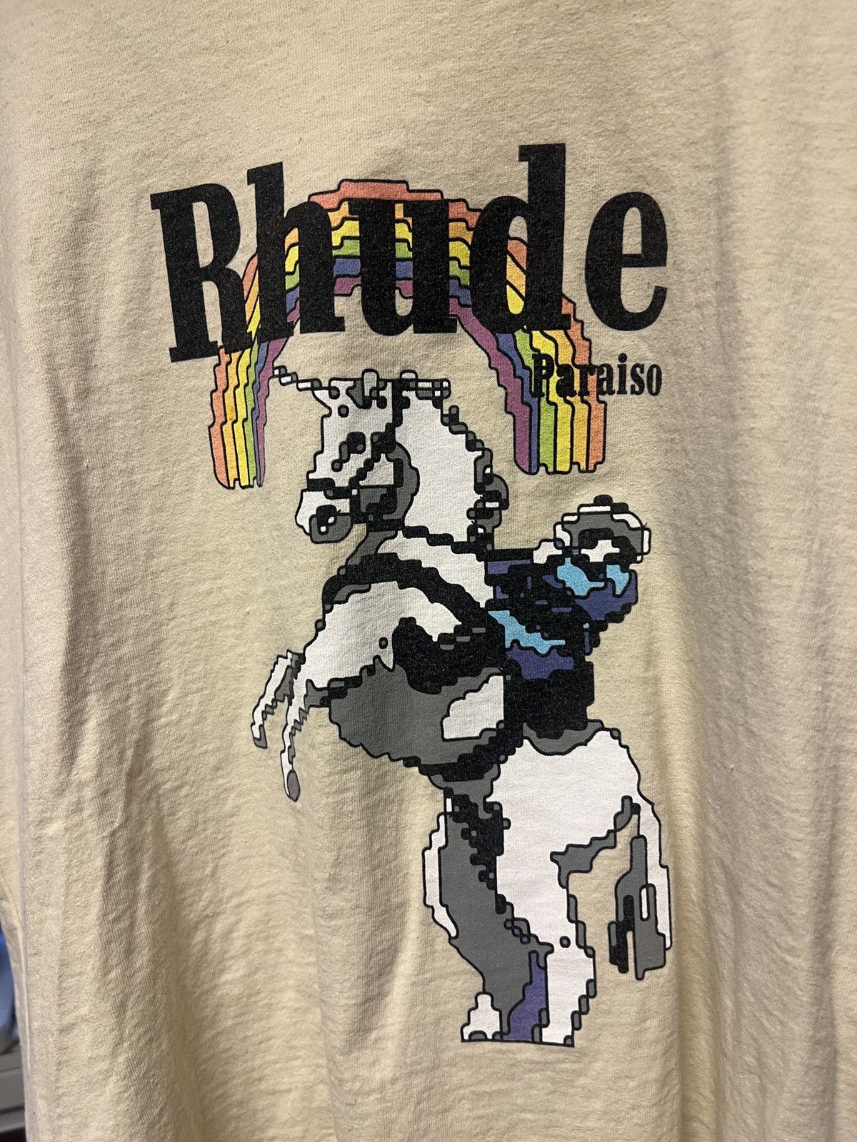 Rhude Rhude rainbow rider tee Size US L / EU 52-54 / 3 - 2 Thumbnail