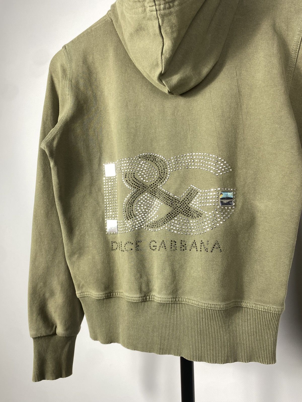 Dolce & Gabbana × Vintage Dolce & Gabbana Vintage Y2k Zip Hoodie Luxury Size M / US 6-8 / IT 42-44 - 9 Thumbnail