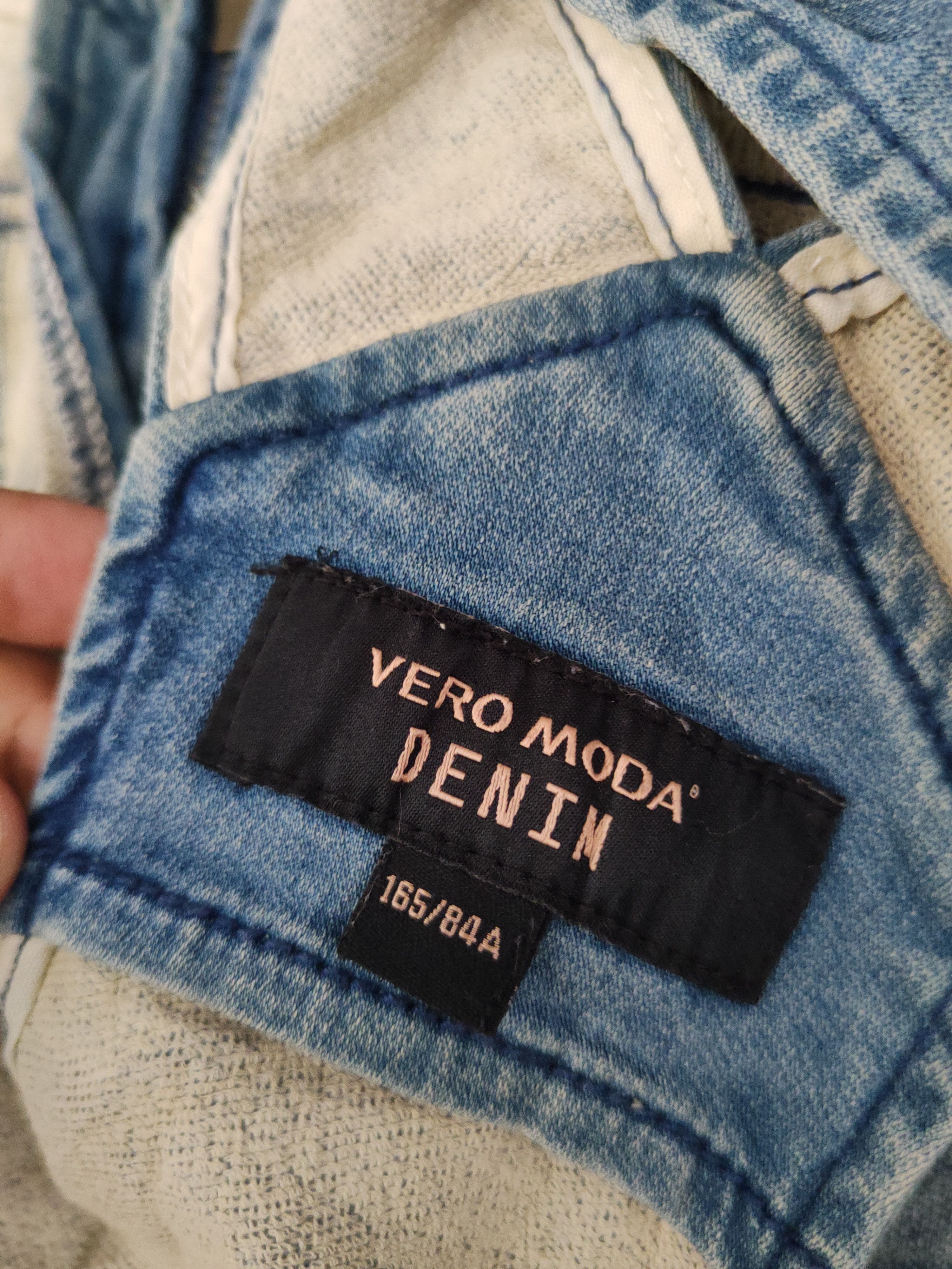 Japanese Brand × Vintage Vintage Vero Moda Blue Denim Skirt Jumpsuits Size 30" / US 8 / IT 44 - 12 Thumbnail