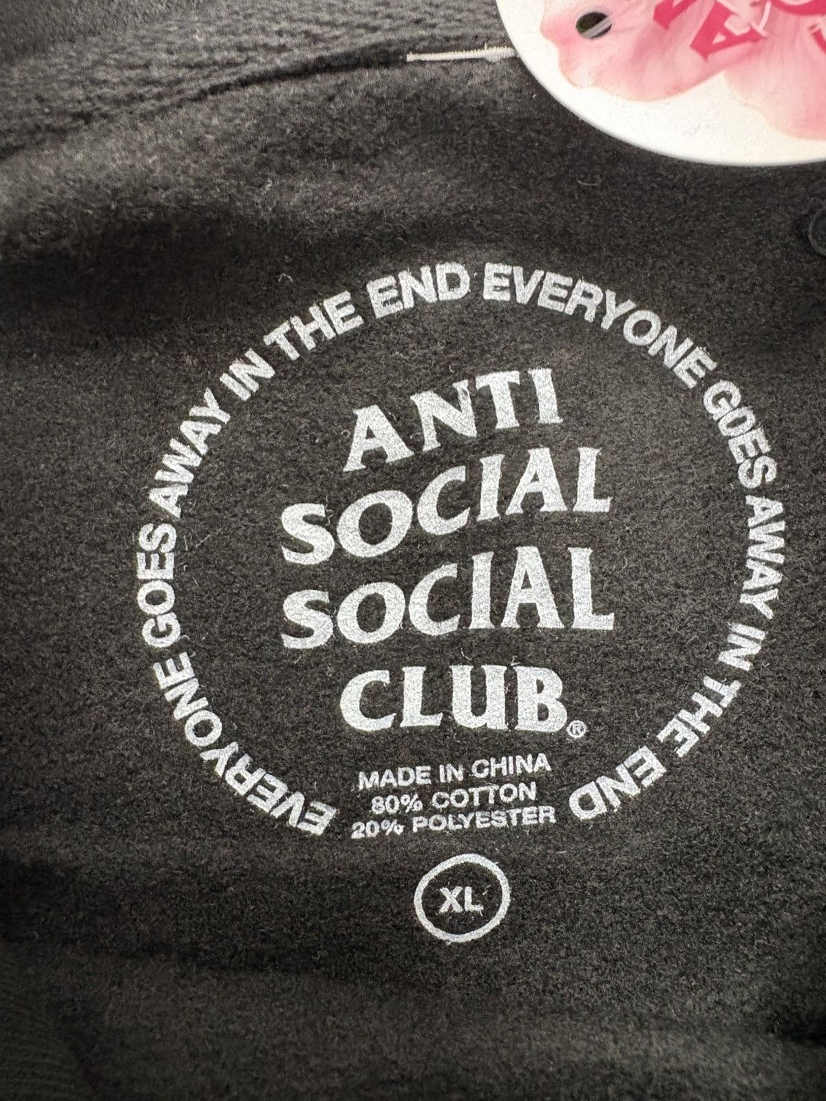 Anti Social Social Club Anti Social Social Club Gelasius Hoodie “Black” Size US XL / EU 56 / 4 - 6 Thumbnail