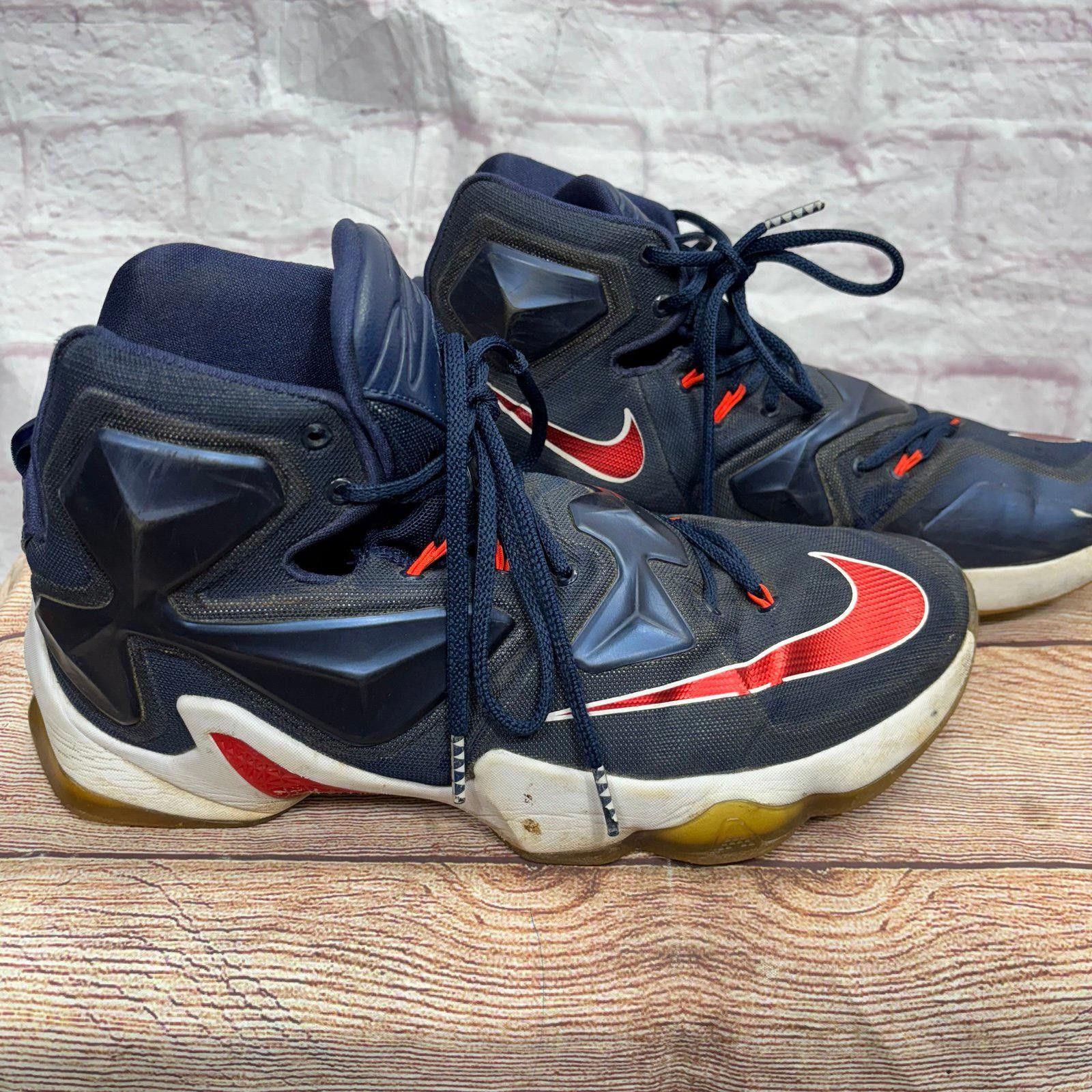 Nike Nike Lebron XIII Men's Blue Basketball Shoe Size US 11.5 Size US 11.5 / EU 44-45 - 5 Thumbnail