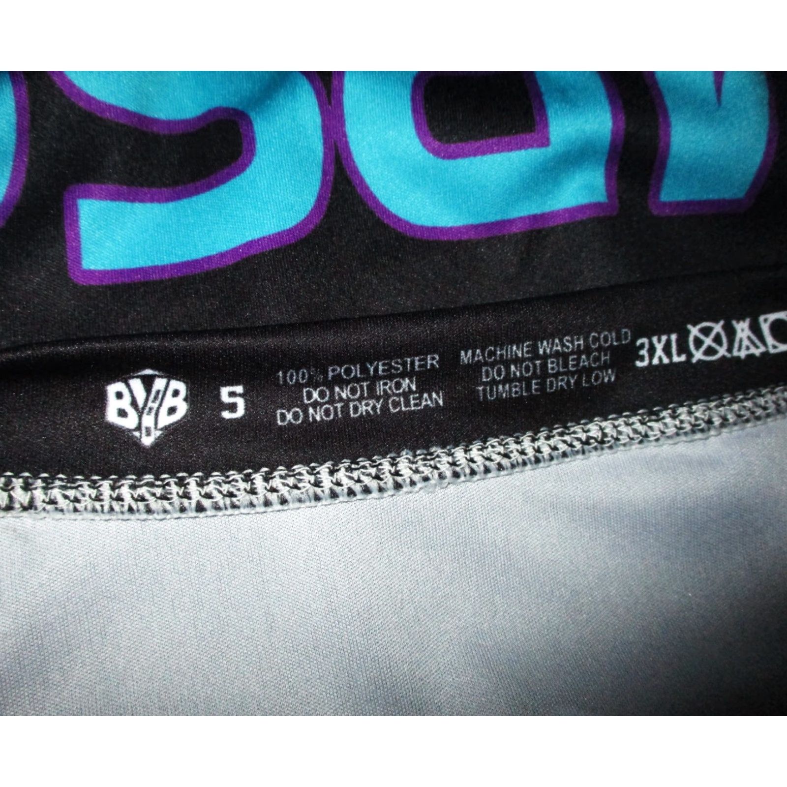 Vintage BYB Men T-Shirt Hit the Thing Jersey Short Sleeve 3XL Black BYB Mens Shirt 3XL Hit the Thing Jersey T-Shirt Size US XXL / EU 58 / 5 - 6 Thumbnail