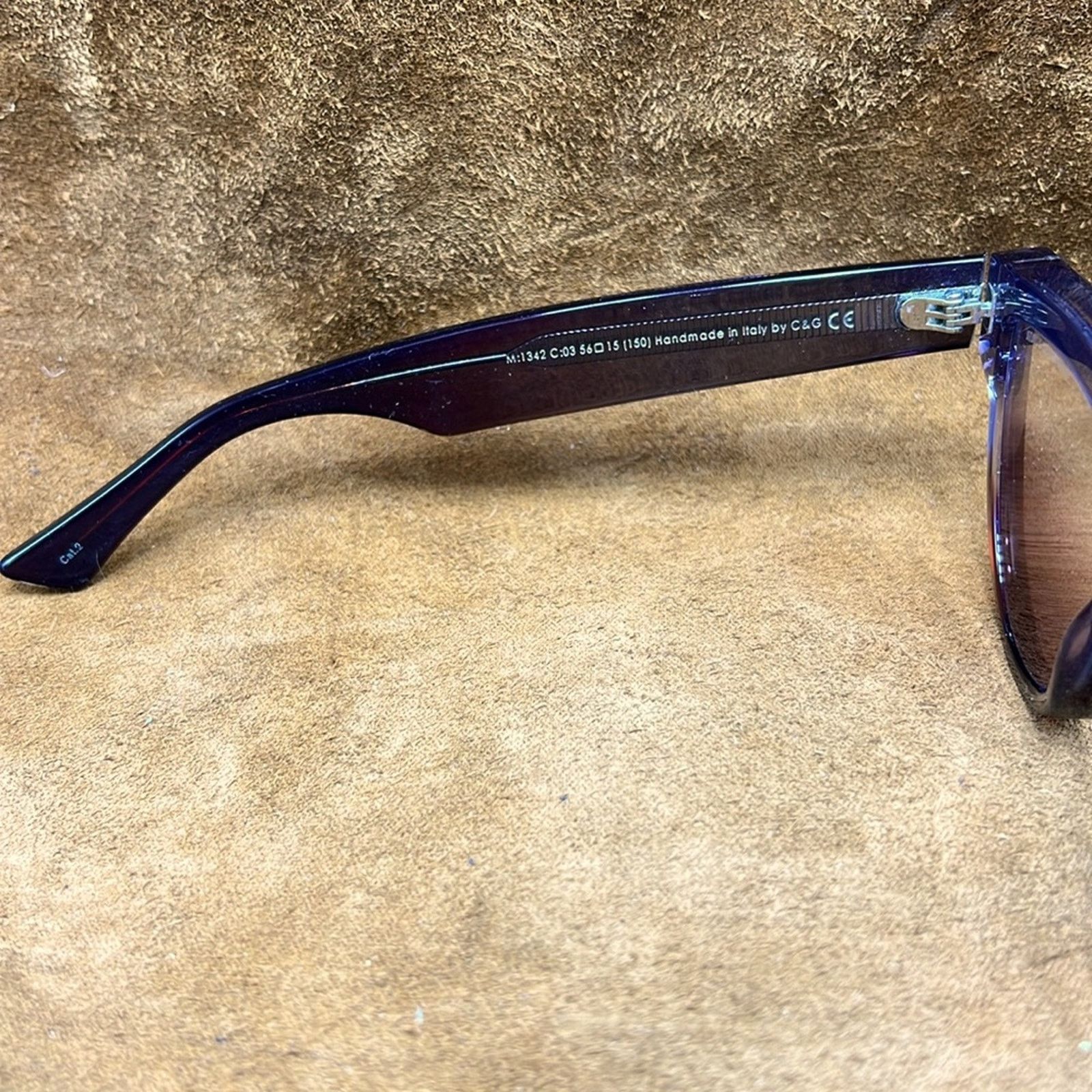 Cutler and Gross Cutler And Gross Transparent Smoke Gray Sunglasses (Rare) Size ONE SIZE - 7 Thumbnail