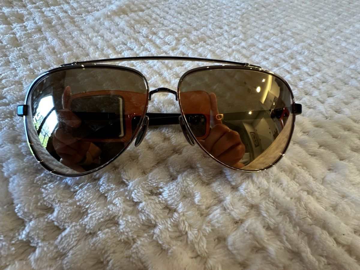 Chrome Hearts Chrome Hearts Jackaddict Sunglasses 24k Gold/Wood Size ONE SIZE - 2 Thumbnail