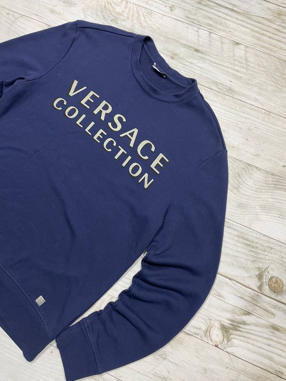 Versace Vintage Versace Collection Basic Sweatshirt Big Logo Medusa Size US M / EU 48-50 / 2 - 2 Thumbnail