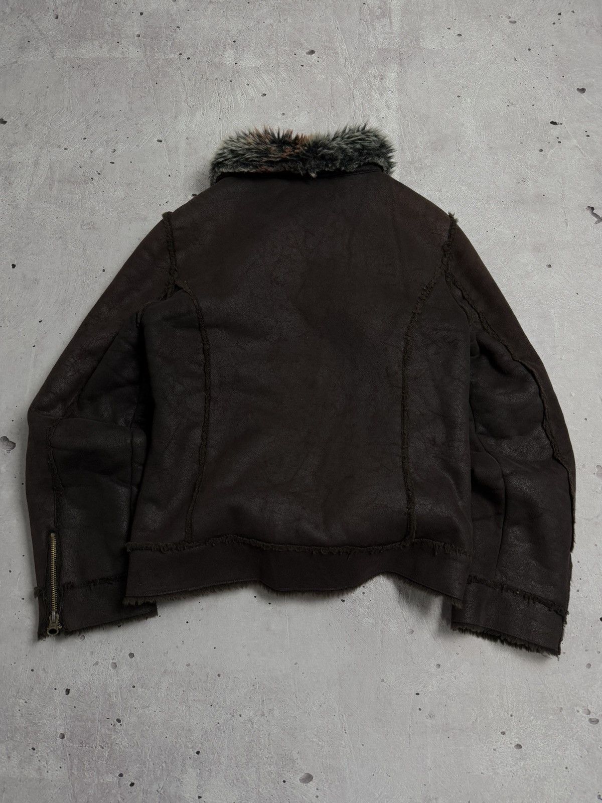 If Six Was Nine VTG If Six Was Nine Hysteric Glamour Style Sheep Skin Jacket Size M / US 6-8 / IT 42-44 - 6 Thumbnail