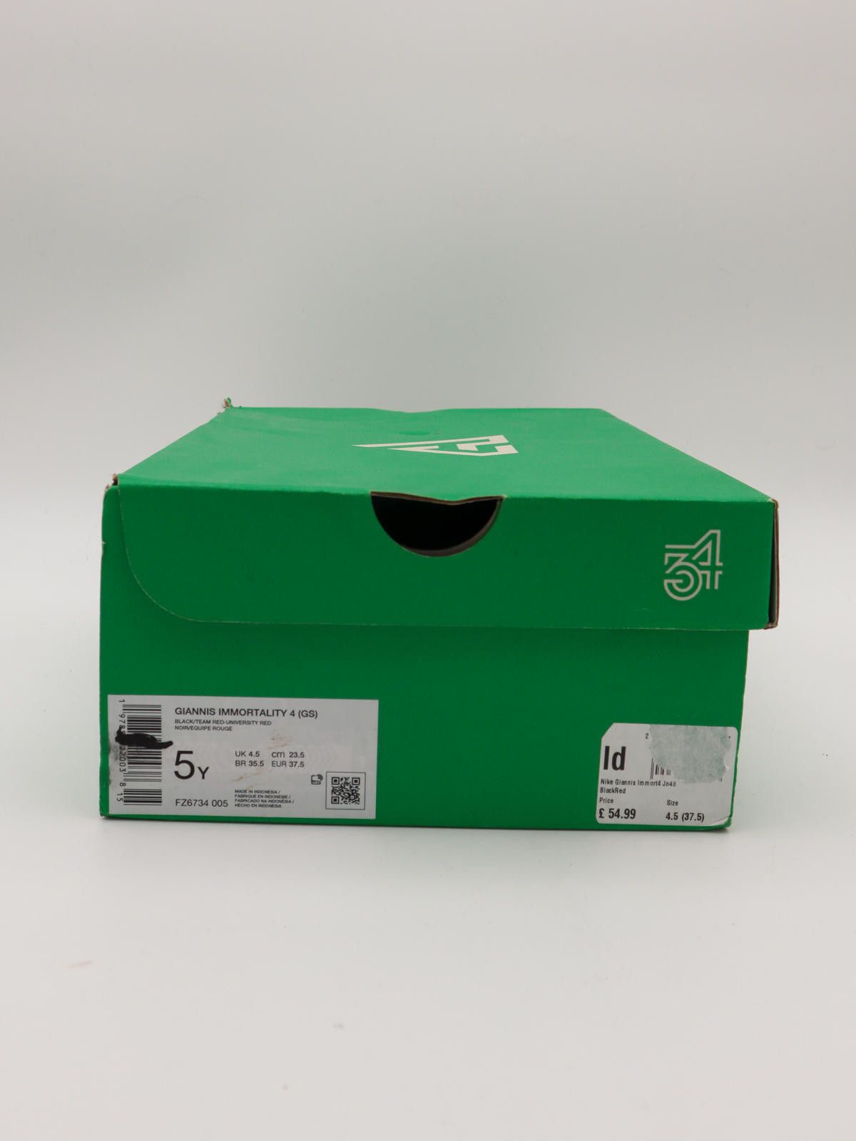 Nike Nike Giannis Immortality 4 – FZ6734‑005 – UK 4.5 Size US 5 / EU 37 - 6 Thumbnail