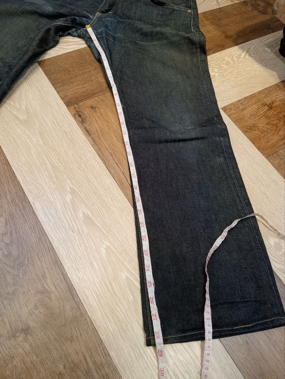 Lee LEE RIDERS SANFORIZED BOOT CUT DENIM PANTS Size US 32 / EU 48 - 15 Thumbnail
