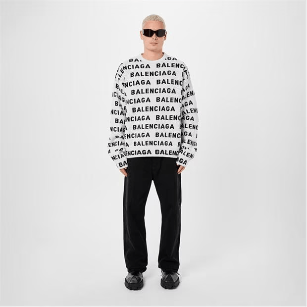 All-Over Logo Sweater