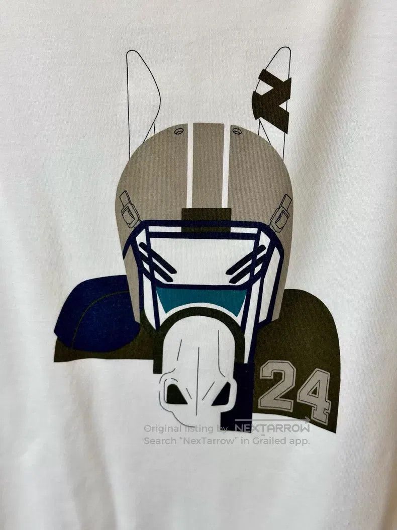 Hermes Hermes Cartoon Pattern Printed Short Sleeve T-Shirt, White Size US XXL / EU 58 / 5 - 3 Thumbnail