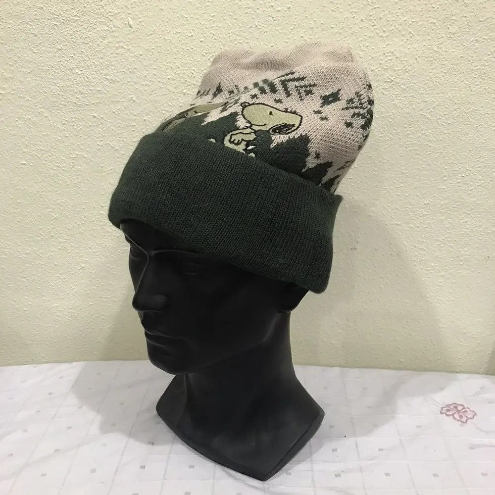 Peanuts × Vintage Peanuts Snoopy Overprint Beanie Hat Size ONE SIZE - 3 Thumbnail
