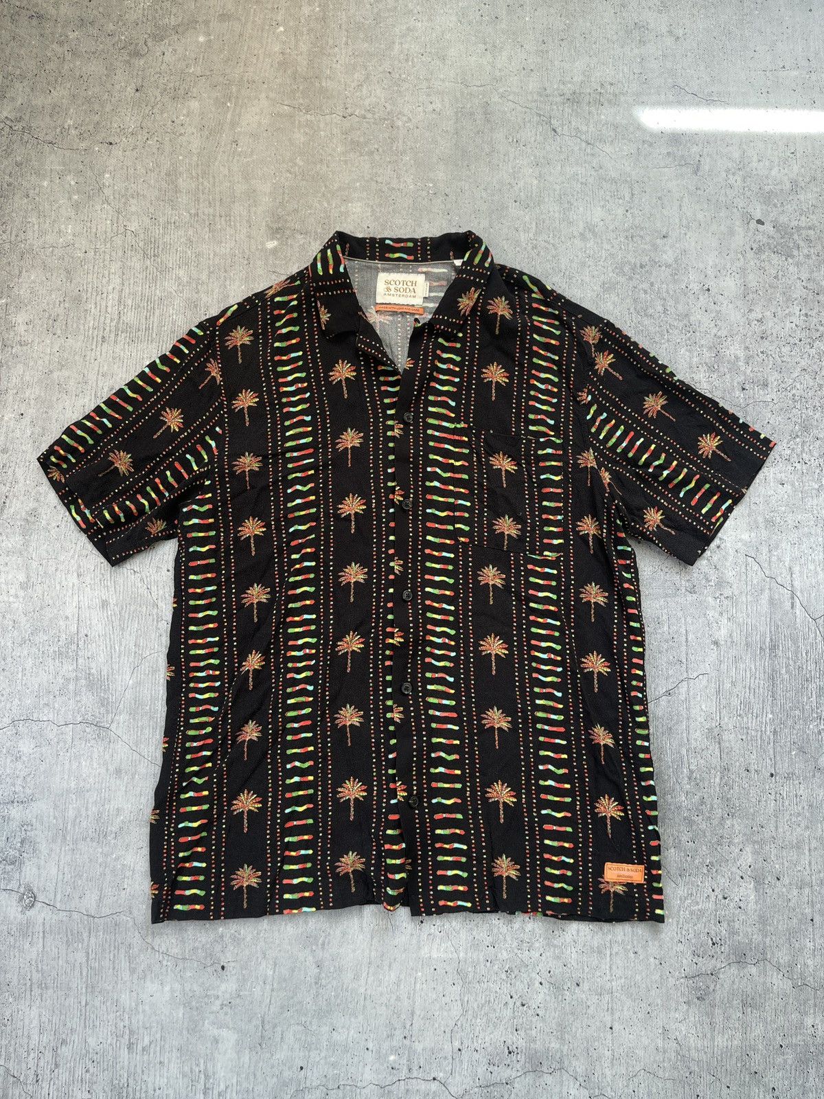 Scotch & Soda Scotch and Soda Bowling Shirt Size US L / EU 52-54 / 3 - 2 Thumbnail
