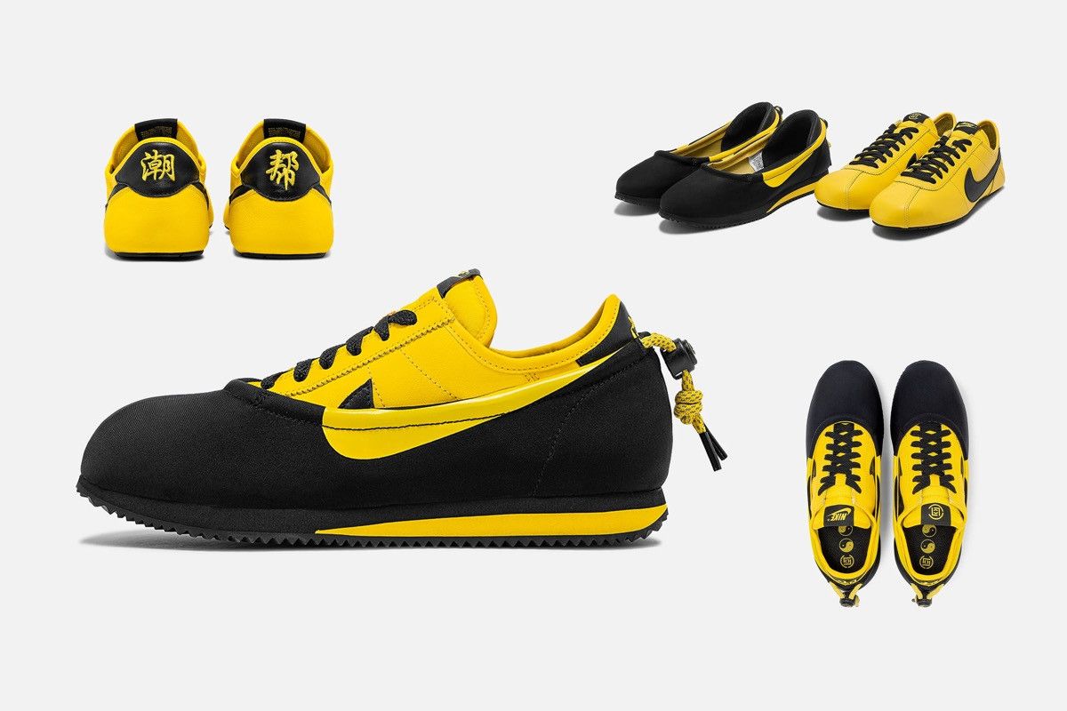 CLOT × Nike Nike x Clot “CLOTEZ” Yellow/Black Bruce Lee Size US 9 / EU 42 - 10 Thumbnail